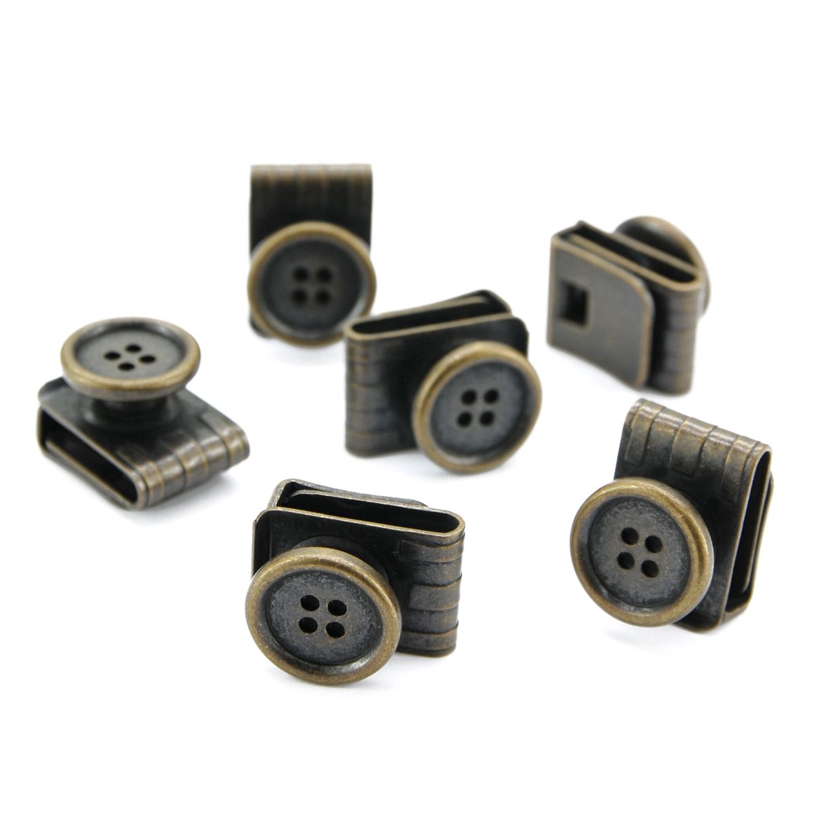 Sir Redman Suspender Buttons Antique Brass order online | SR-BTNS-ABR | Suitable Greece
