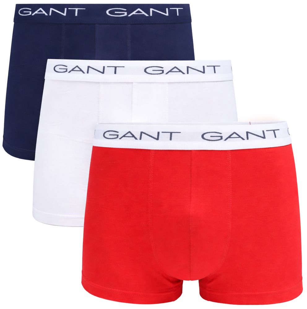 Gant Boxers trunk Lot de 3 Marine Blanche Rouge 900023003-105 commander en ligne | Suitable