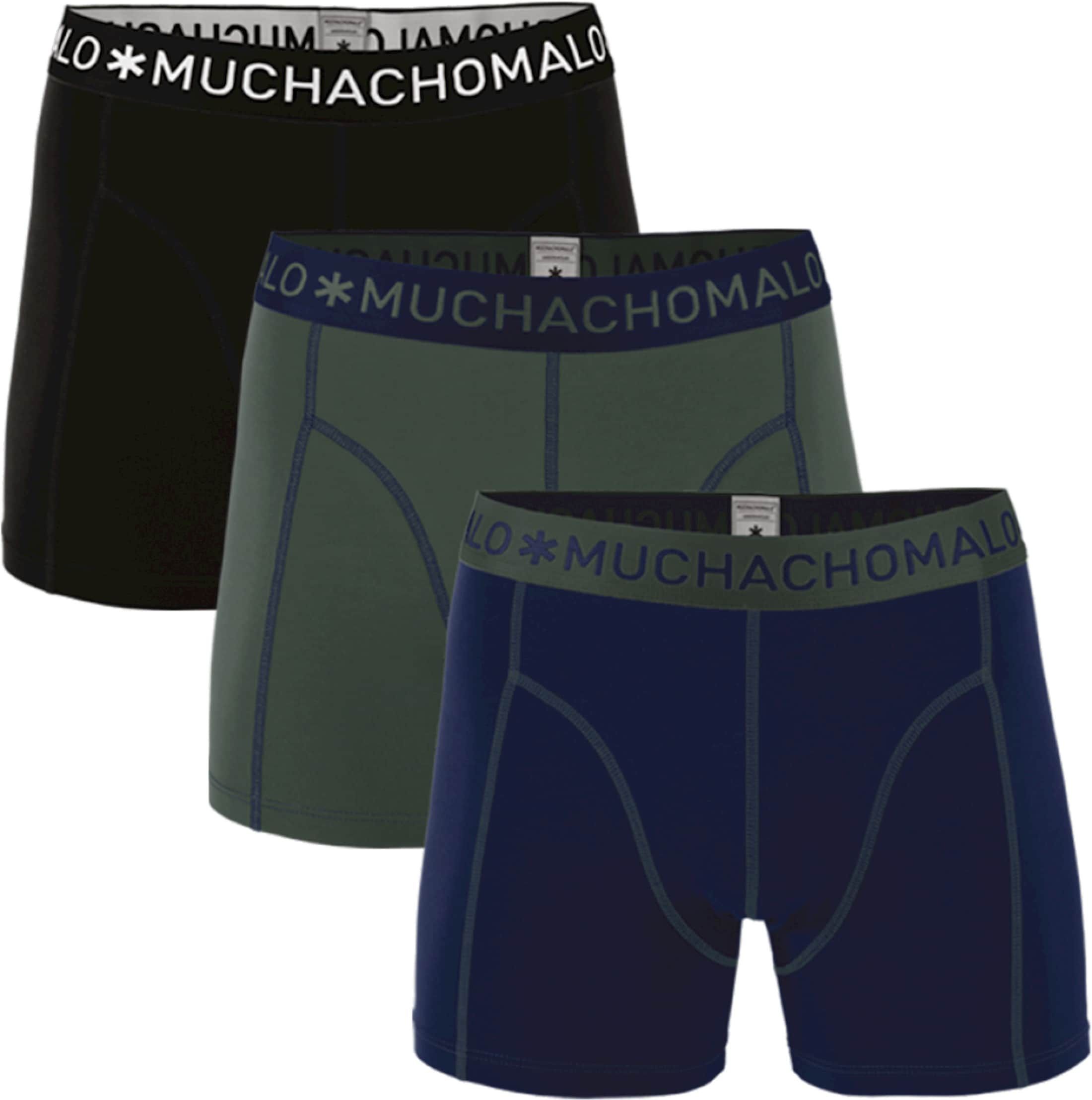 Muchachomalo Boxershorts 3er-Pack 186 1010SOLID186-3334 kaufen | Suitable