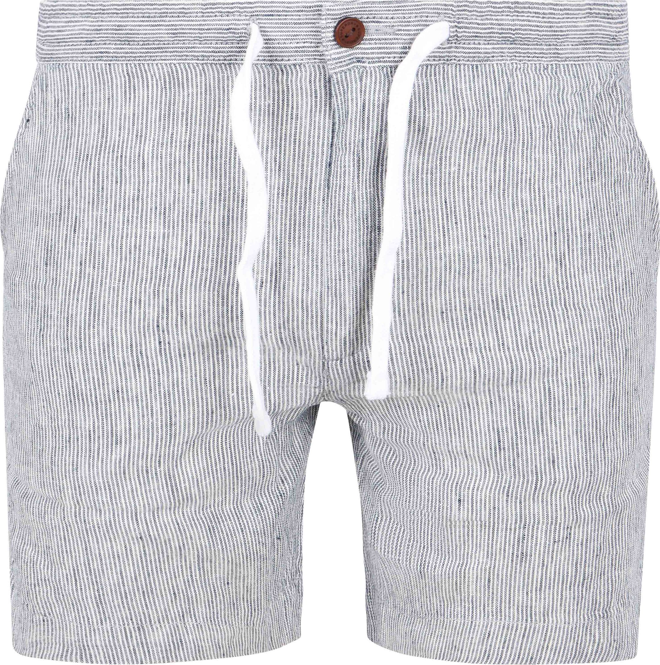  Superdry Short Linen Merchant Blue Stripes order online | Suitable Greece