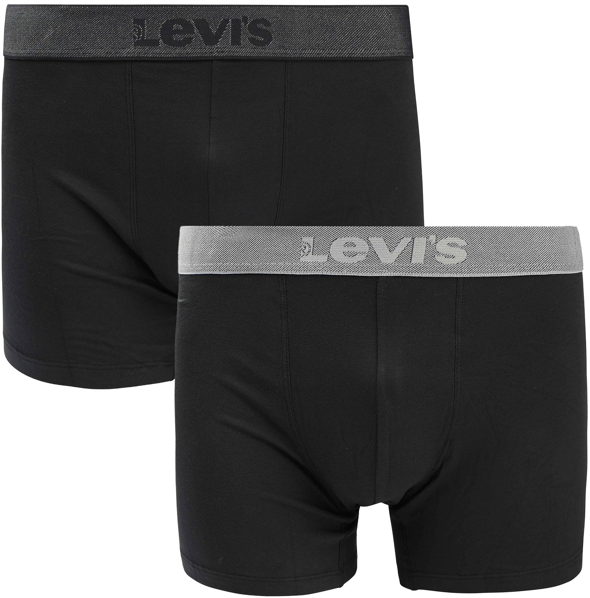 Levi's Brief Boxershorts 2-Pack Zwart 701238010-001 kopen | Suitable