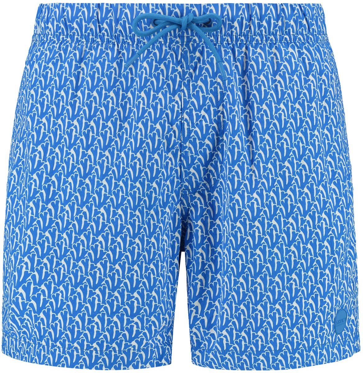 Shiwi Badeshorts Nick Wavy Korall Blå 1525206666-6435