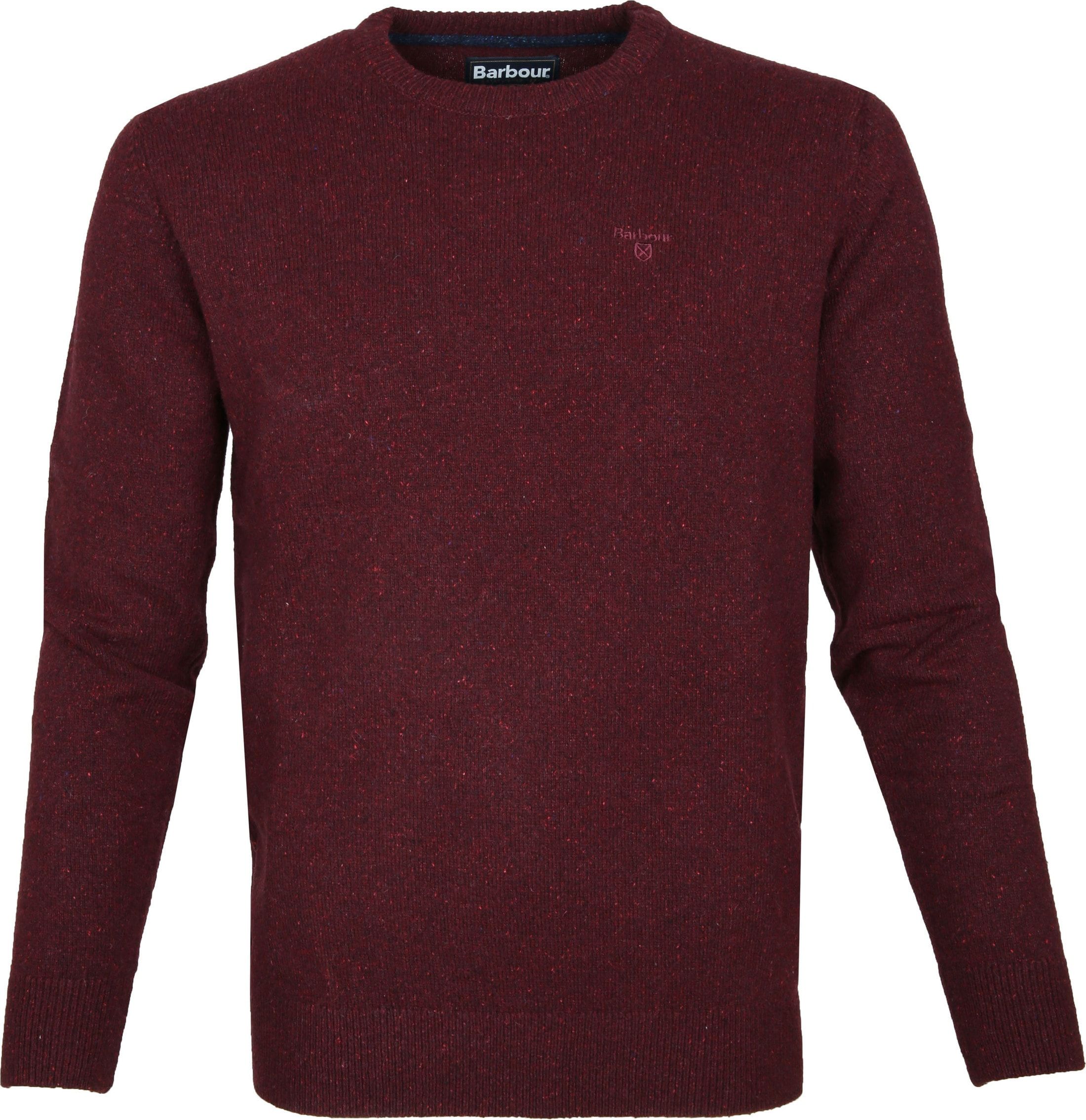 Barbour Tisbury Pullover Wool Bordeaux MKN0844-RE56 order online | Suitable