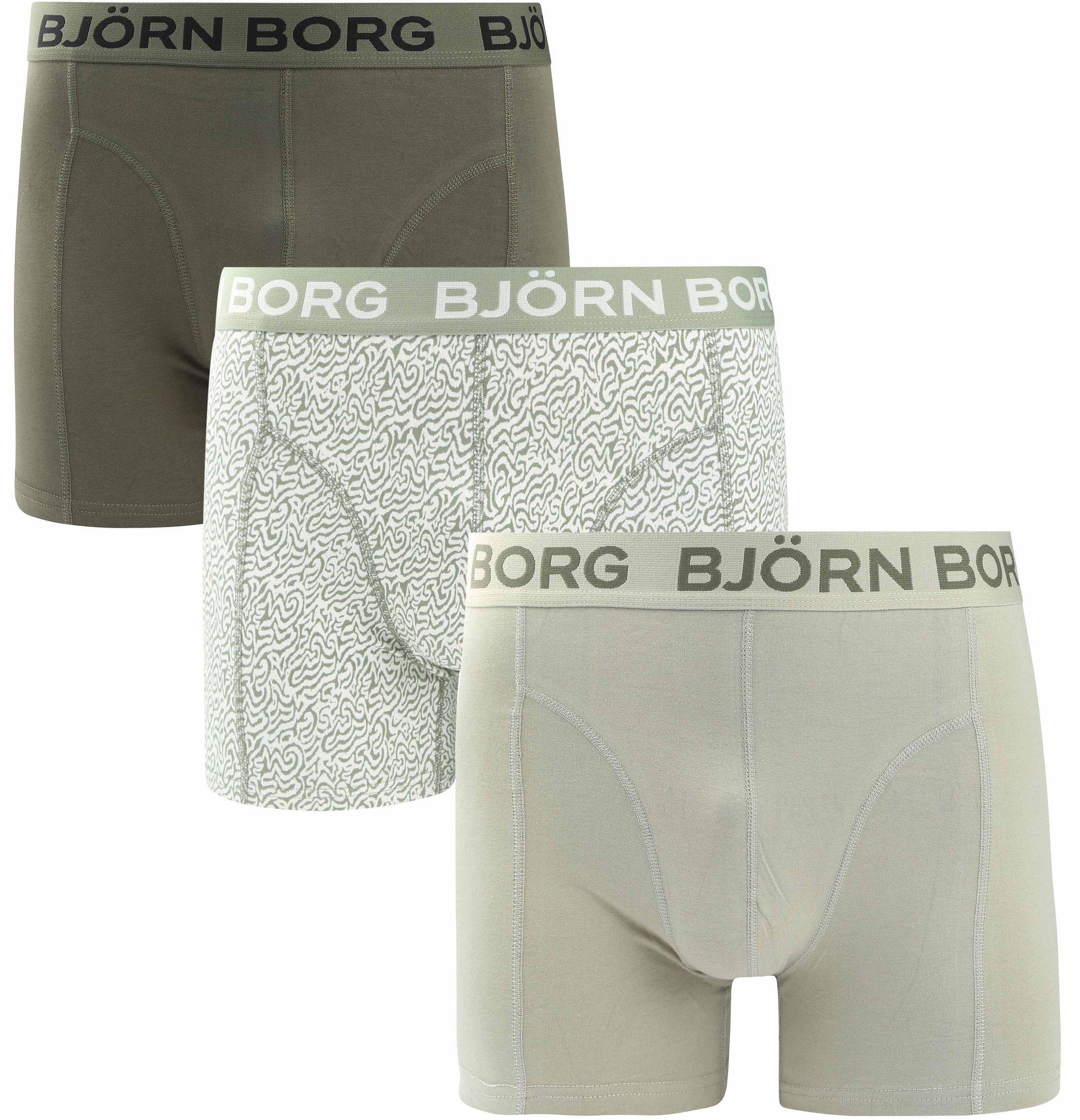 Bjorn Borg Boxers 3Pack Stretch Grün kaufen | 10004233-MP003 | Suitable