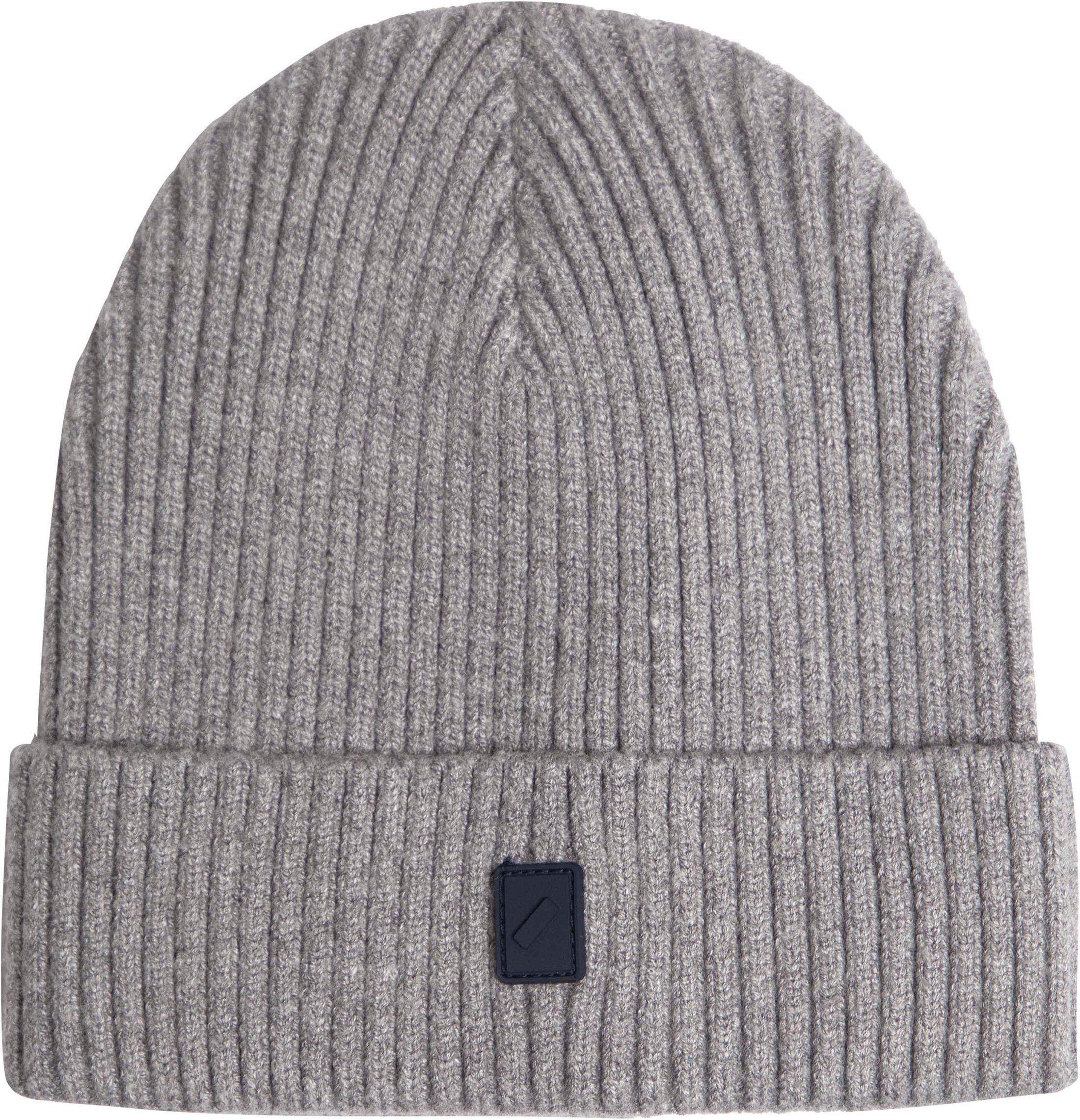 Suitable Czapki zimowe i czapki Szary MU-Beanie-Visc-23-01 