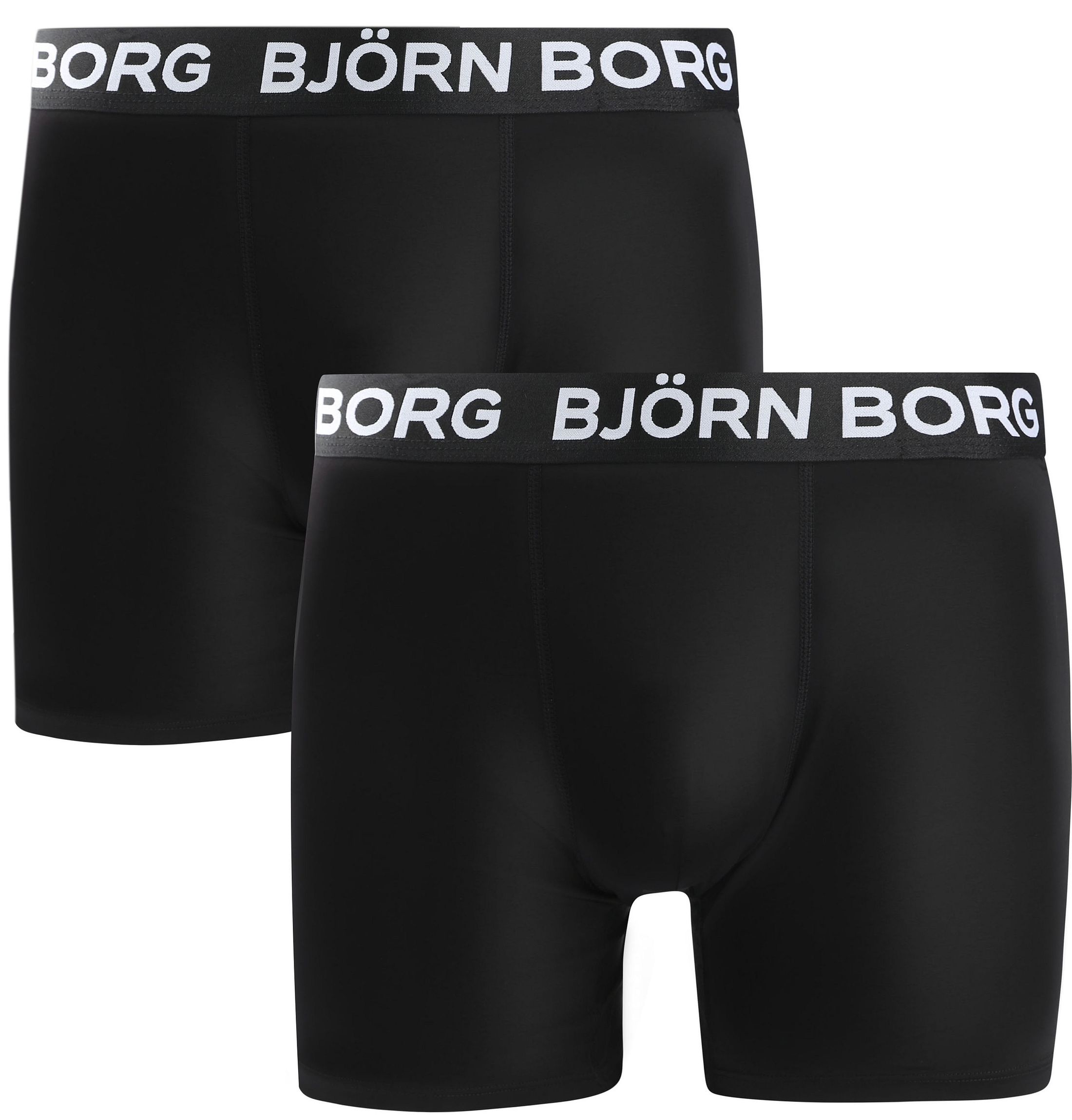 Björn Borg Sports Bokser 2-pakke Svart 10004193-MP001