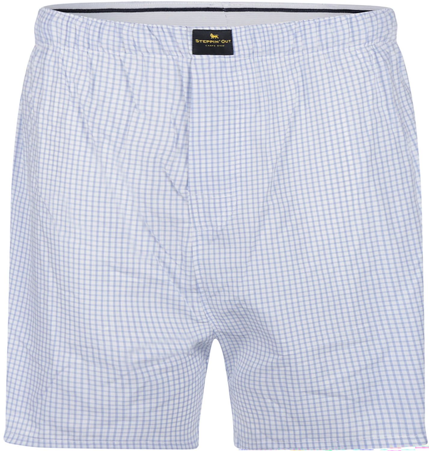 Steppin' Out Boxershort Ternet Lyseblå SM1601.0009-2002