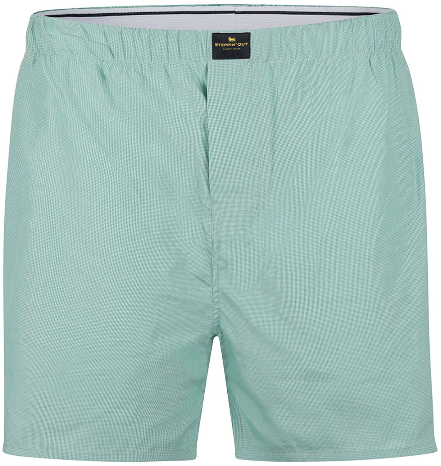 Steppin' Out Boxershort Vert A Carreaux SM1601.0011-5000 commander en ligne | Suitable