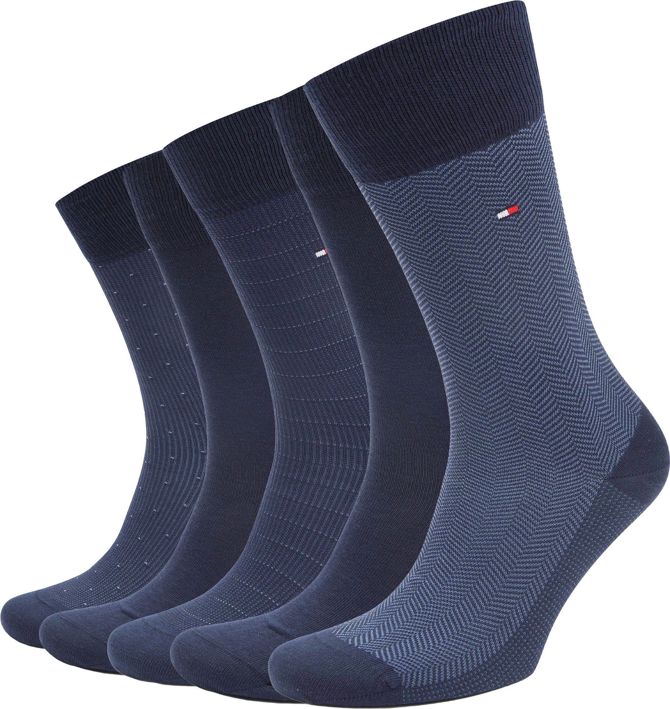 Tommy Hilfiger Presentask 5-pack Marinblå 701235374-001