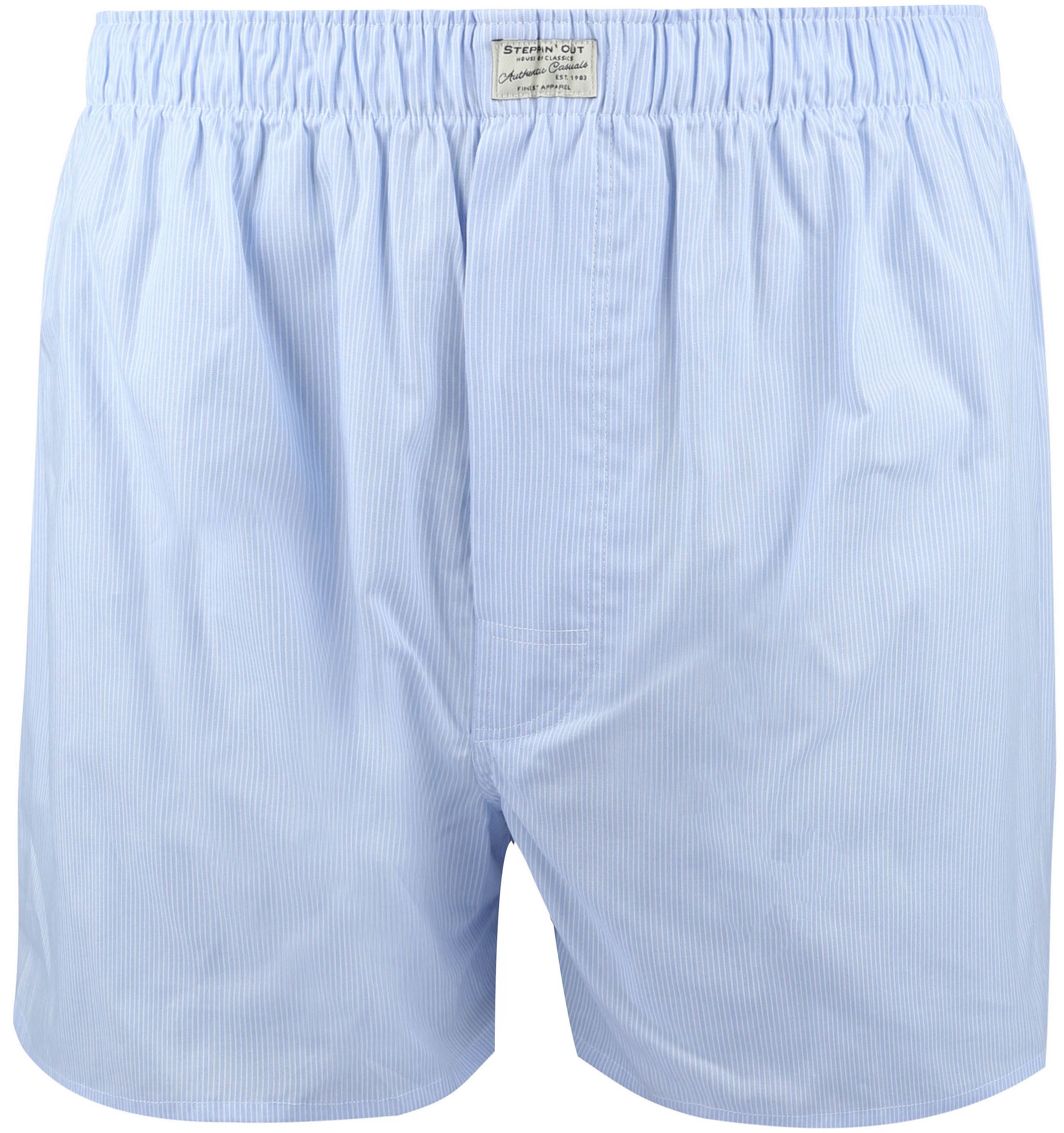 Steppin' Out Boxershort Bleu Rayé SM1601.0023-2001 commander en ligne | Suitable