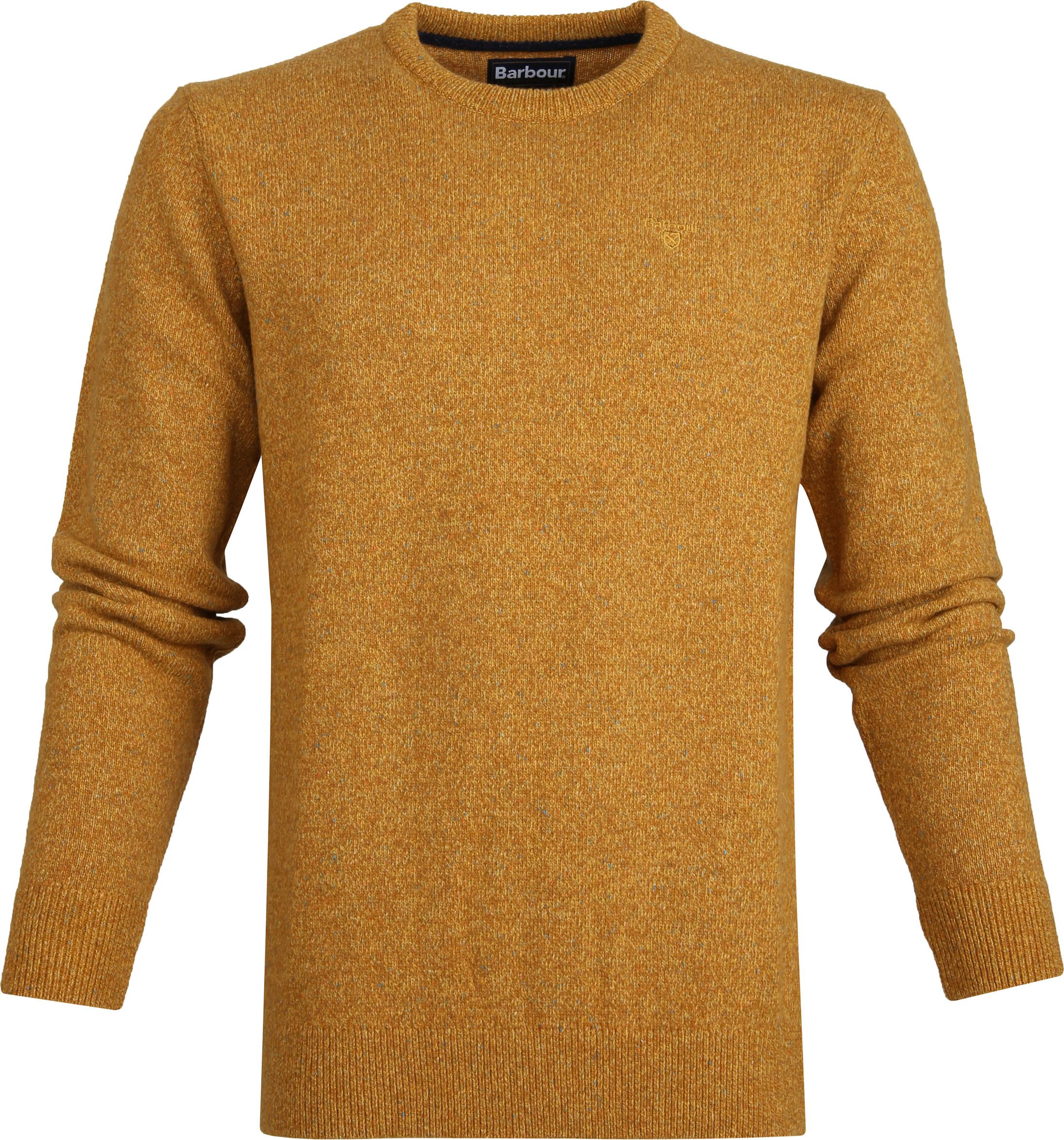 Barbour Pull Tisbury Jaune MKN0844-OR33 commander en ligne | Suitable