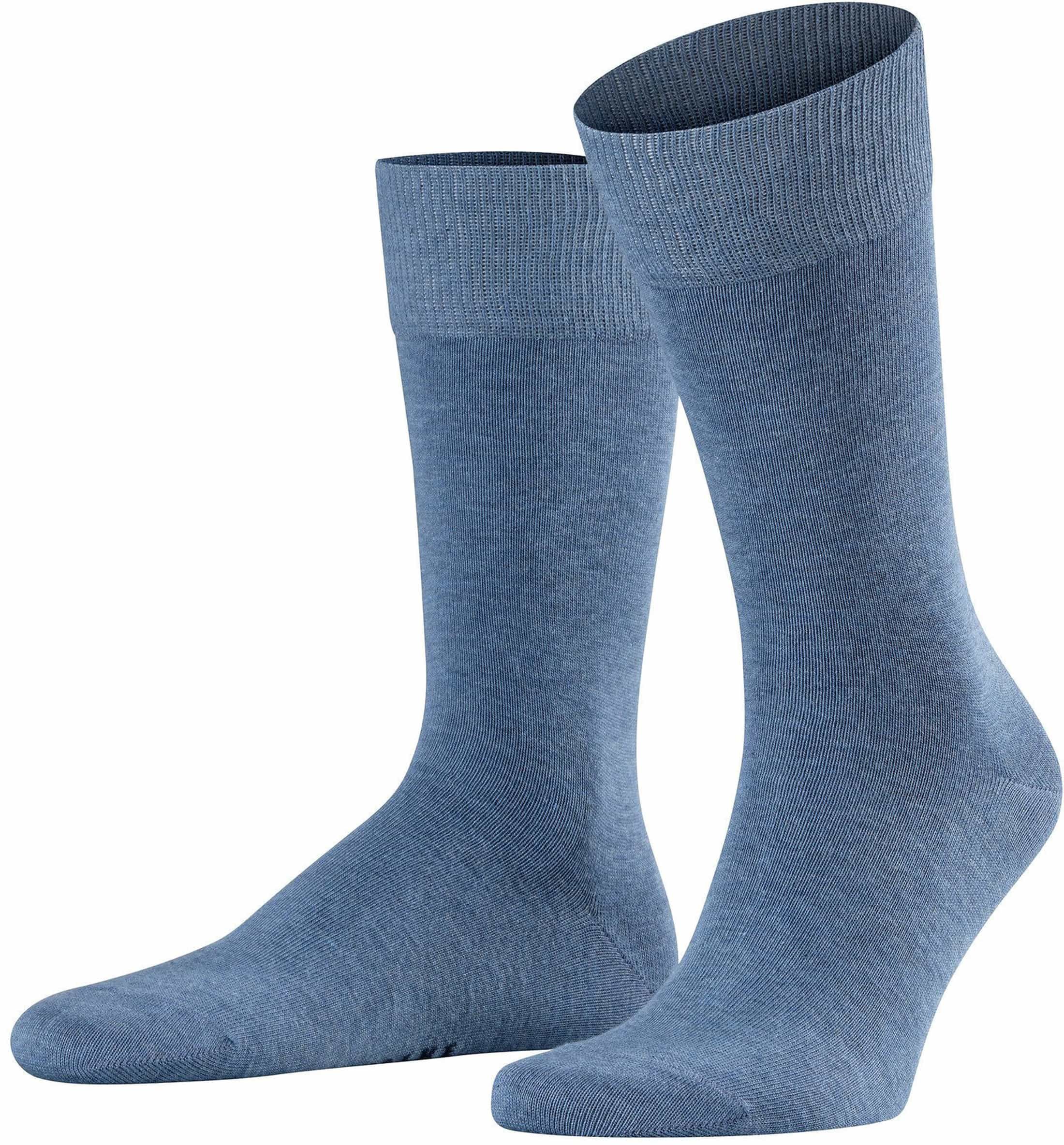Falke Happy Sokker 2 Par Blå Melert 14610-6660 kjøp | Suitable