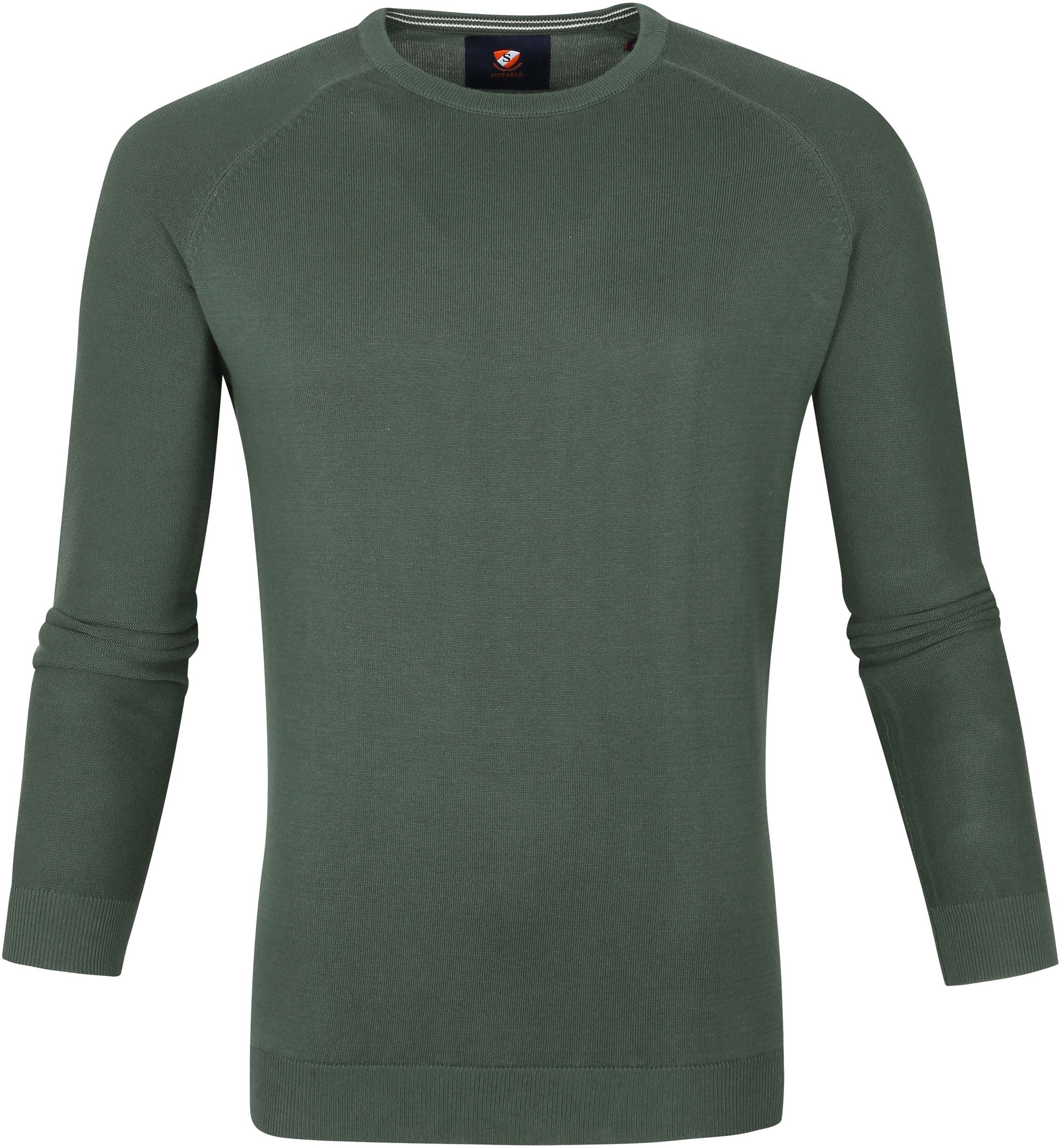 Suitable Sweter Ciemnozielony SPE21105SC20ST-357 