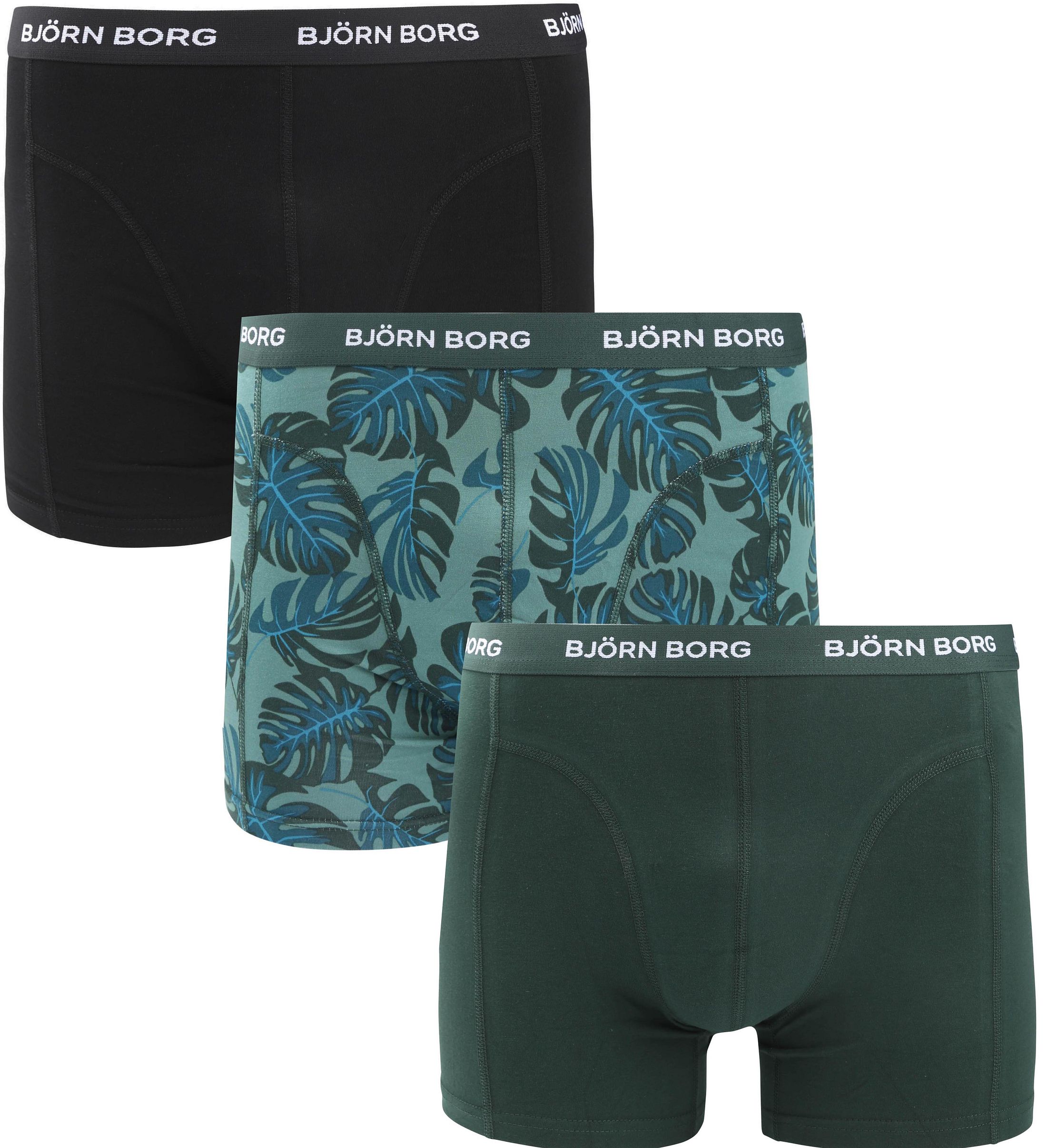 Bjorn Borg Cotton Stretch Boxershorts 3er-Pack Multicolour 5 10004232-MP005 kaufen | Suitable