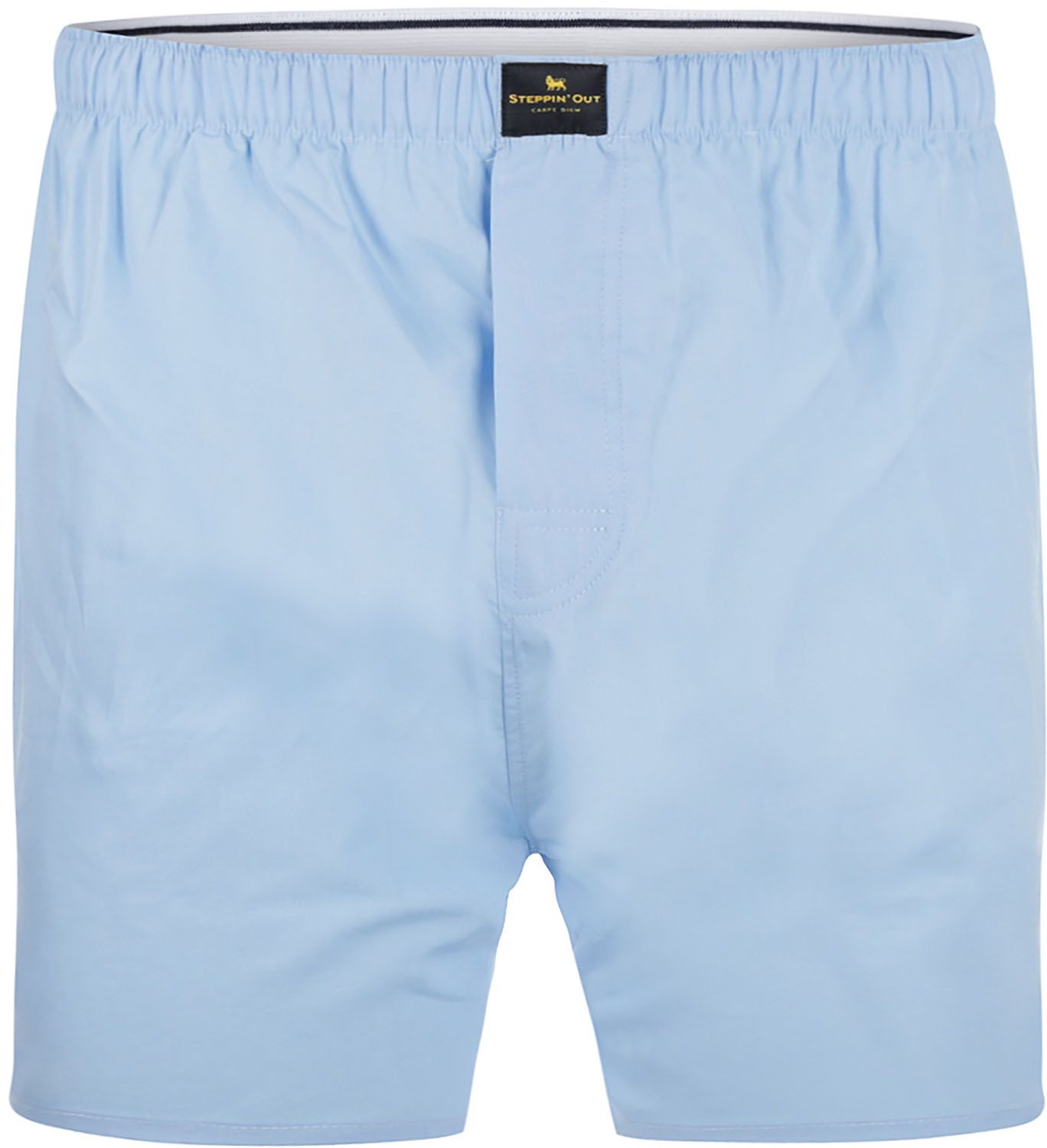 Steppin' Out Poplin Blue Boxer Shorts order online | SM232.1601.01-2001 | Suitable Italy