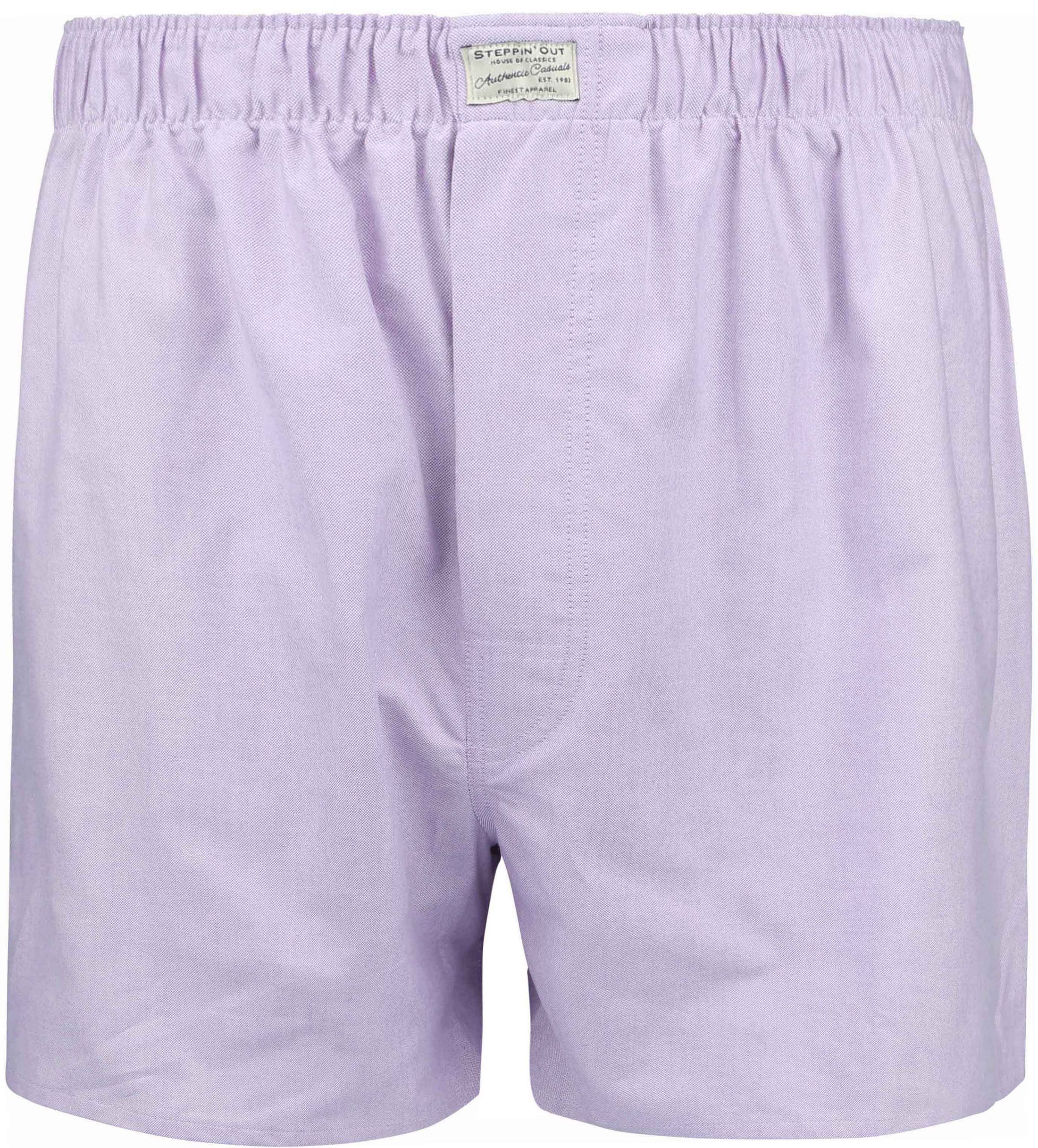 Steppin' Out boxershorts i oxford, lila SM1601.0025-8500