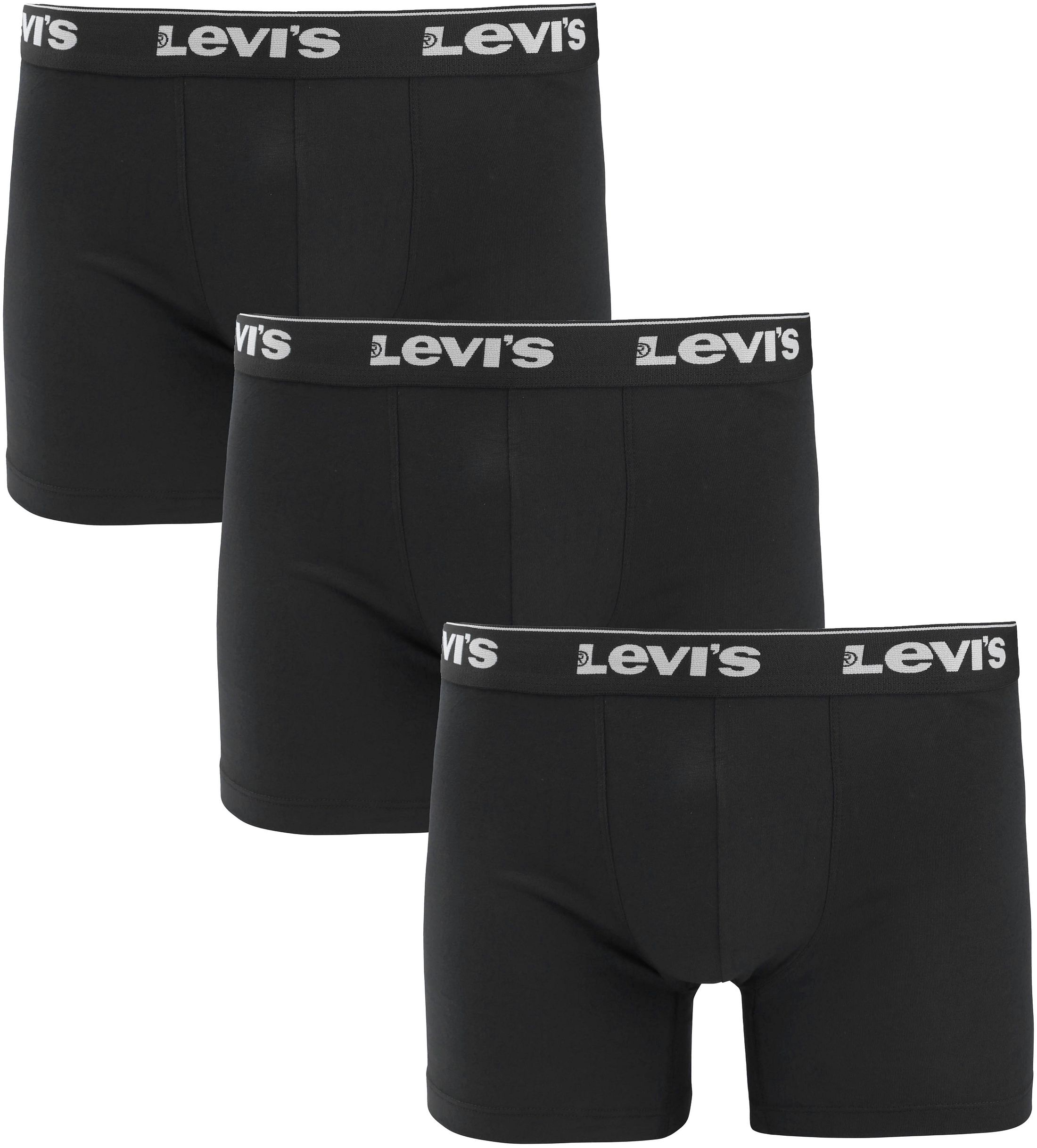 Levi's Boxershorts 3-Pack Uni Zwart 701236673-001 kopen | Suitable