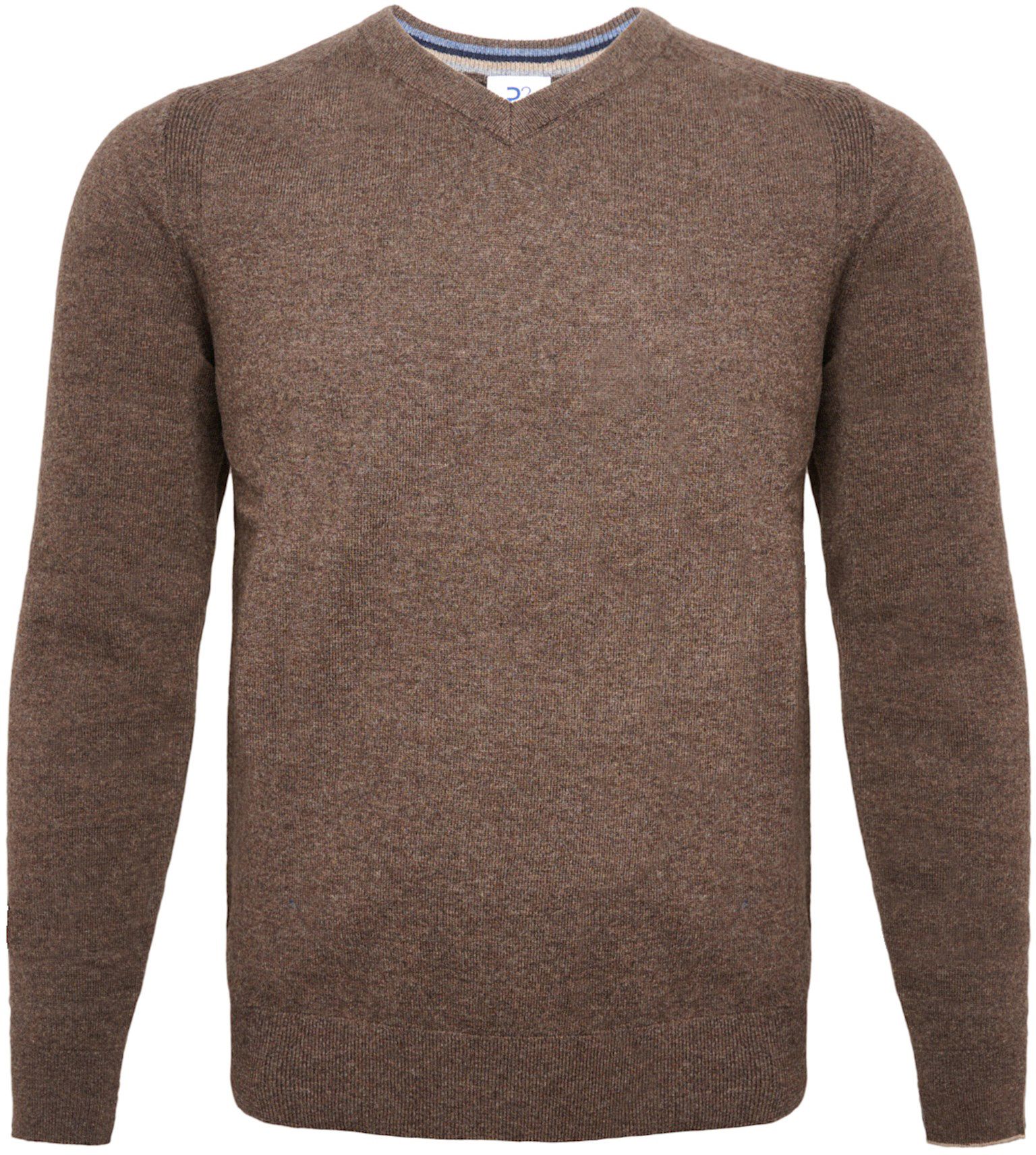 R2 Pull Laine Merino Taupe 126.VNECK.001-042 commander en ligne | Suitable
