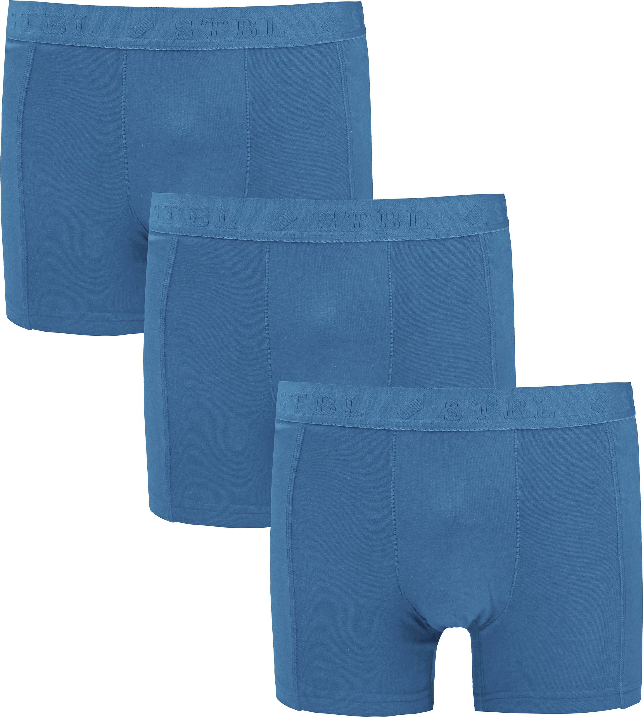 Suitable Boxer-shorts Lot de 3 Toni Bleu 250-3 Toni Mid Blue commander en ligne | Suitable