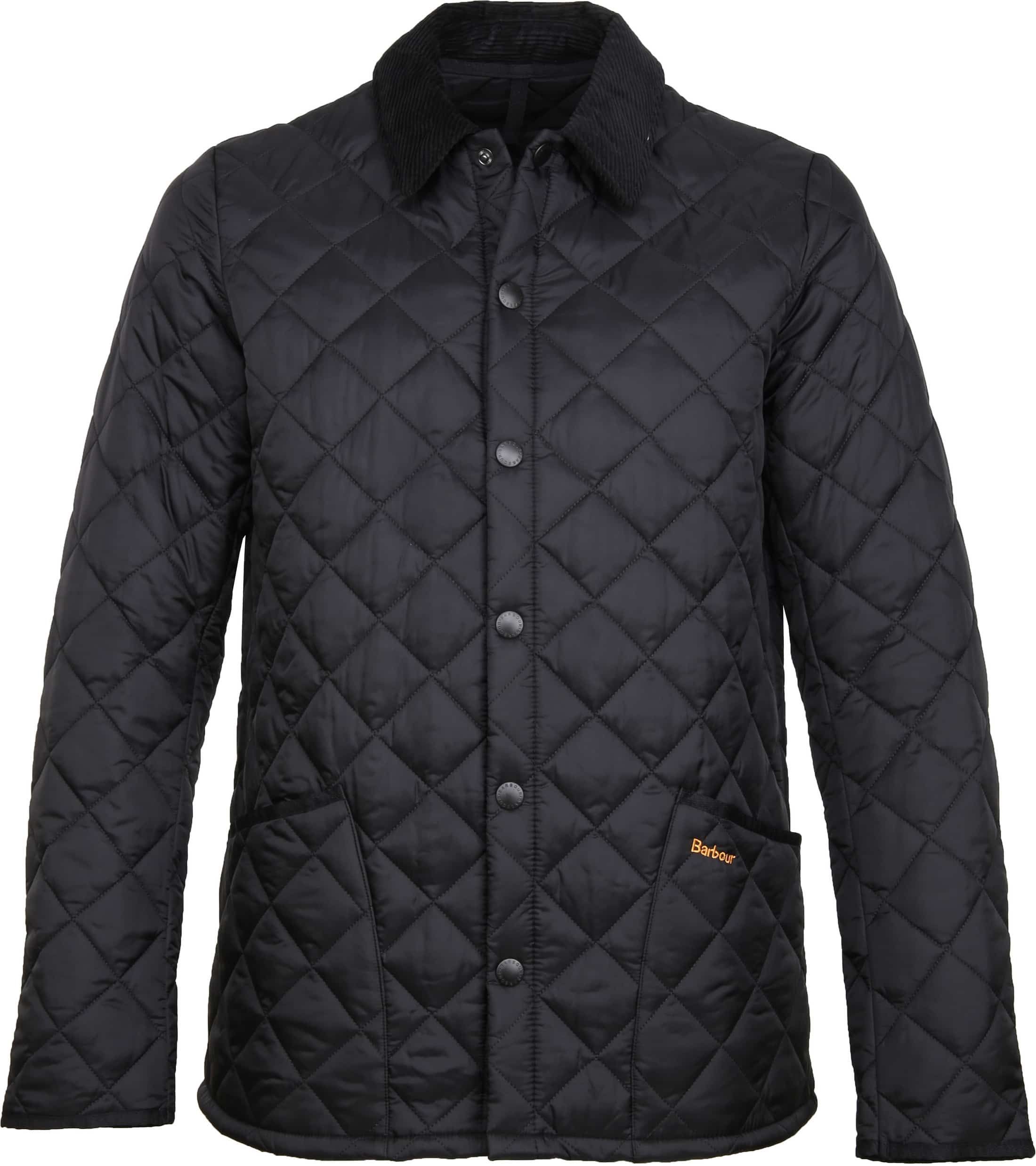 Barbour Heritage Liddesdale Quilted Jacka Svart MQU0240-BK11
