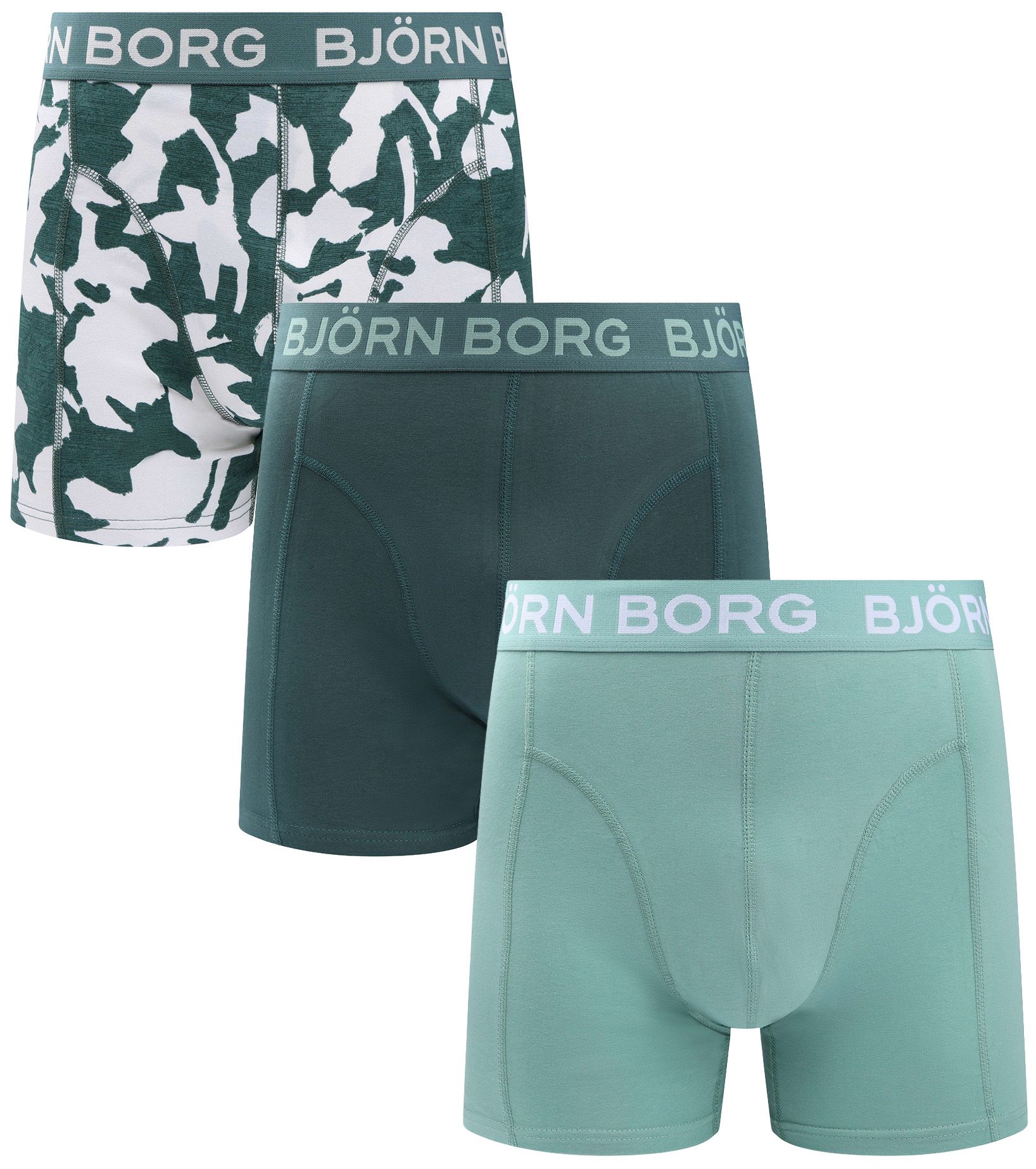 Bjorn Borg Boxers 3Pack Groen kopen | Suitable