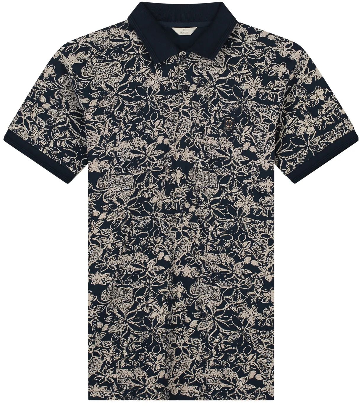 Dstrezzed Polo Bowie Print Mörkblå 240021-649