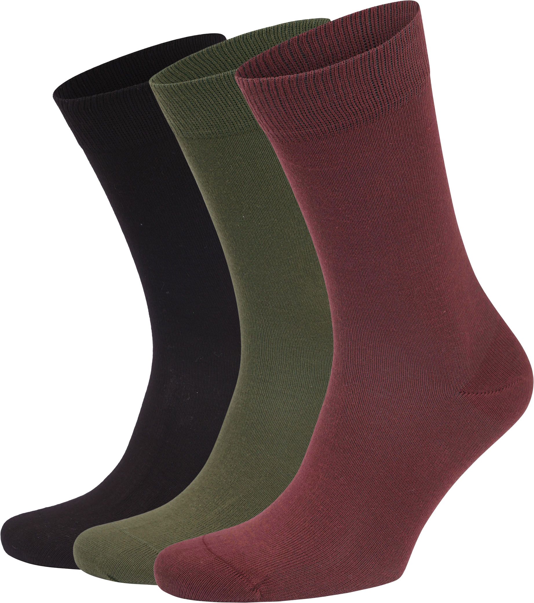 Bjorn Borg skarpety Bordowy 10000834 3-pack