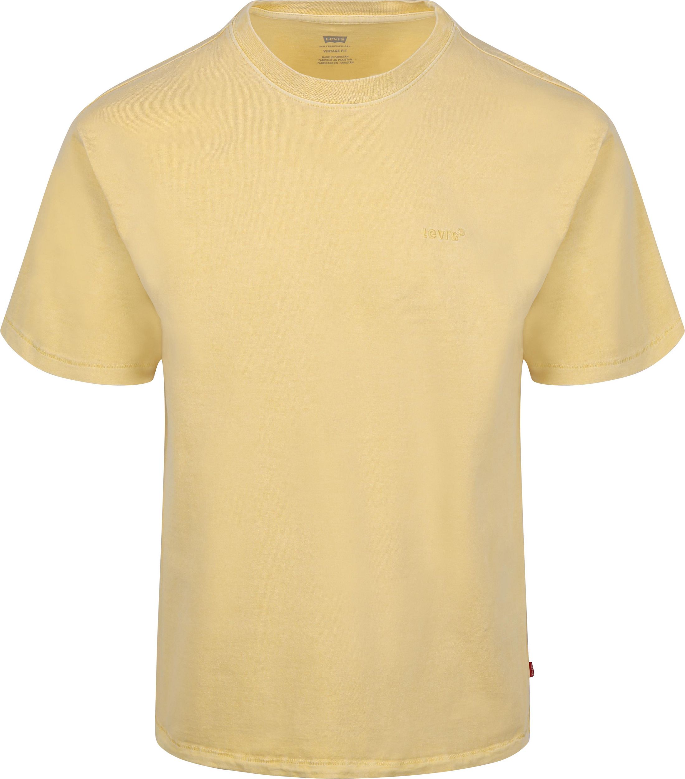 Levi's Camiseta Amarillo A0637-0184 