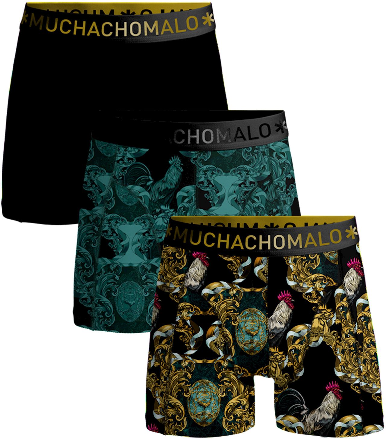 Muchachomalo Boxershorts 3er-Pack Man Rooster MANROOSTER1010-07-314 kaufen | Suitable