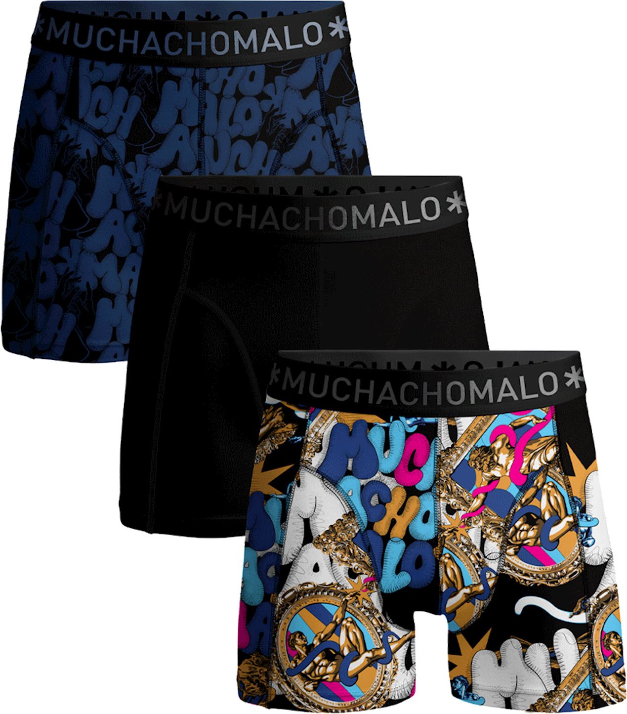 Muchachomalo Boxershorts 3er-Pack Adam kaufen | ADAM1010-07-314 | Suitable