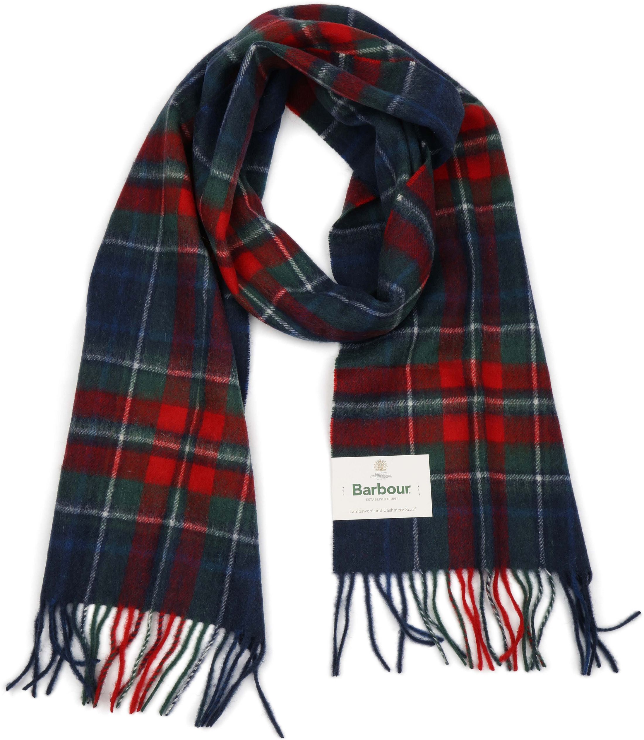 BarbourScarfs Tartan Wool Cashmere Navy order online | USC0137-NY98 | Suitable Spain