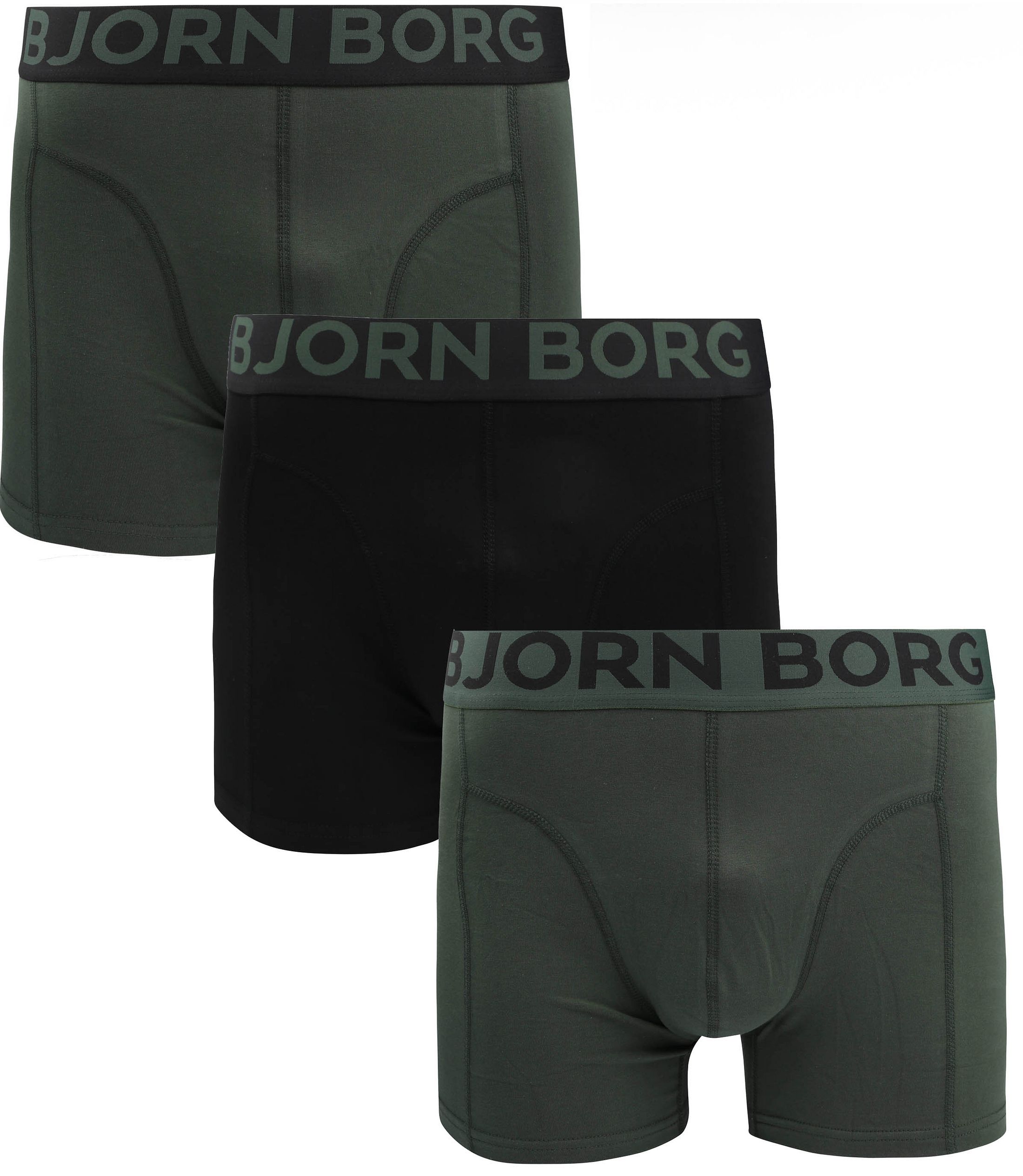 Bjorn Borg Boxers 3Pack Green 10005540-MP004 order online | Suitable
