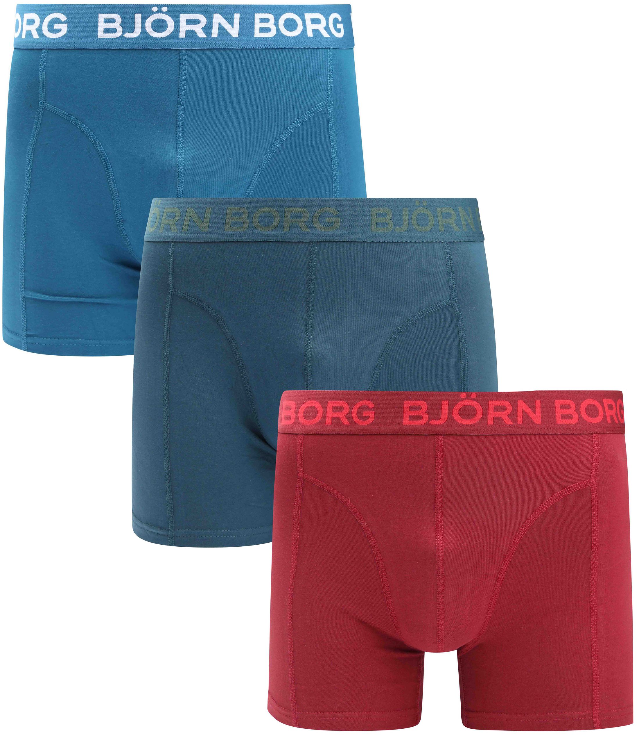 Björn Borg boxershorts 3-pack i flerfärgad stretch 10005182-MP001