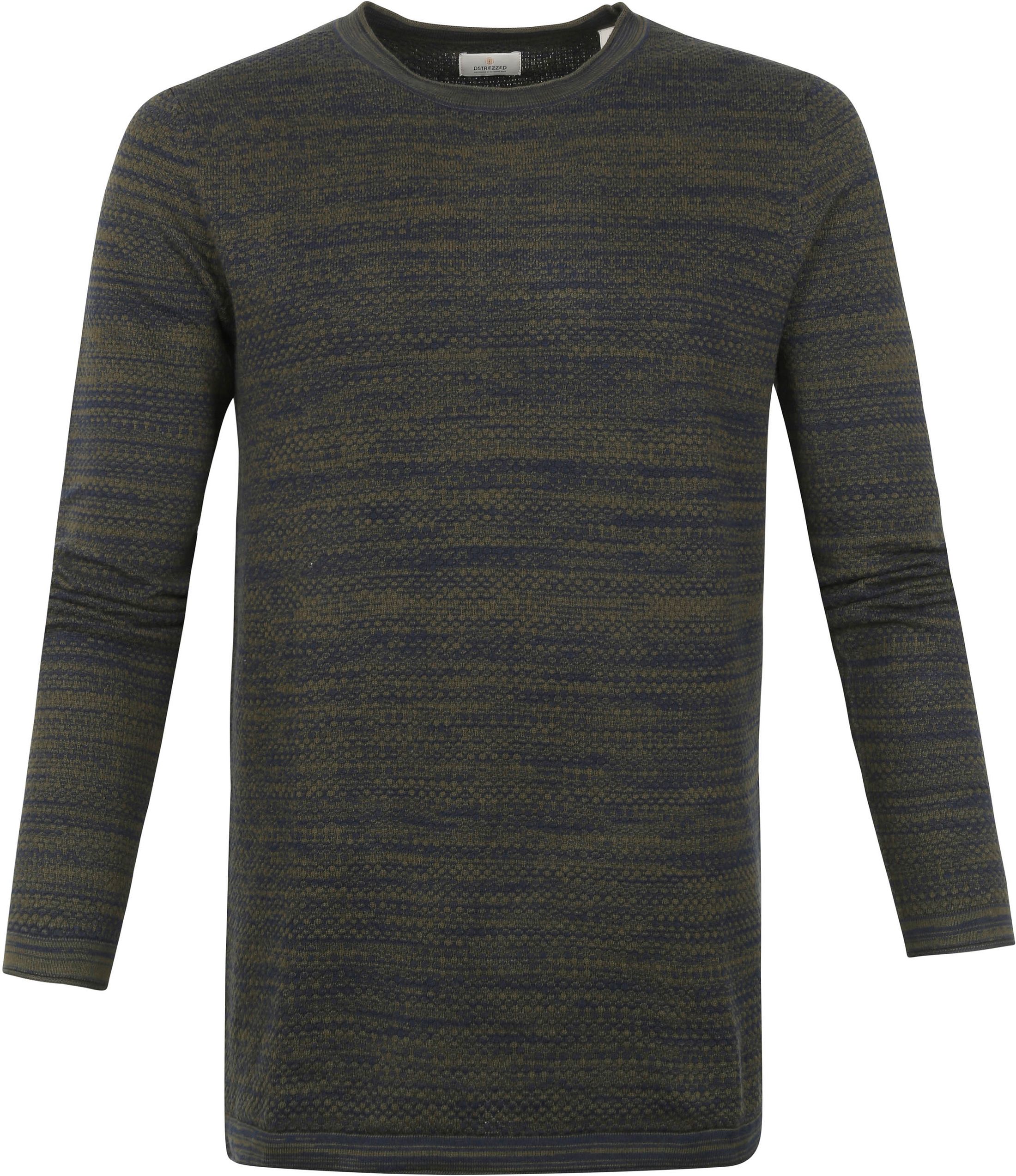 Dstrezzed Trui Popcorn Melange Donkergroen 405408 kopen | Suitable