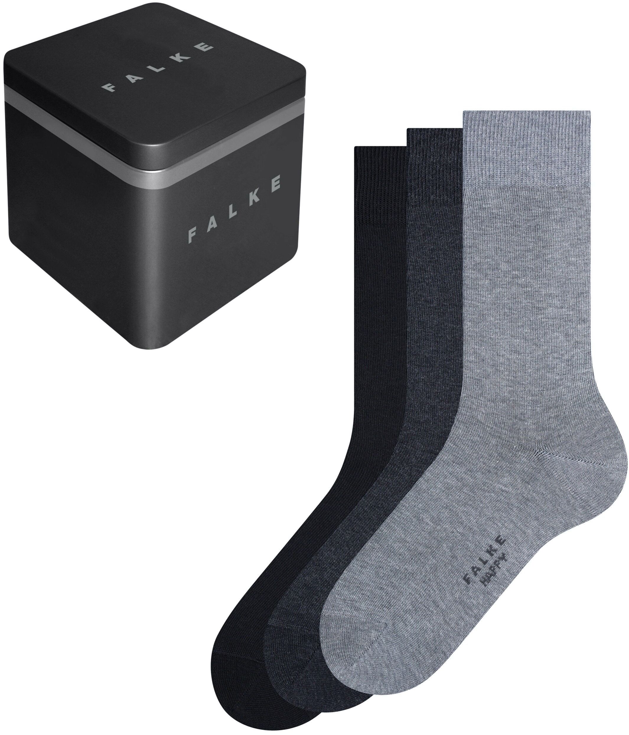 Falke Happy Chaussettes 3 Paires Noir commander en ligne | 13057-0010 | Suitable Luxembourg