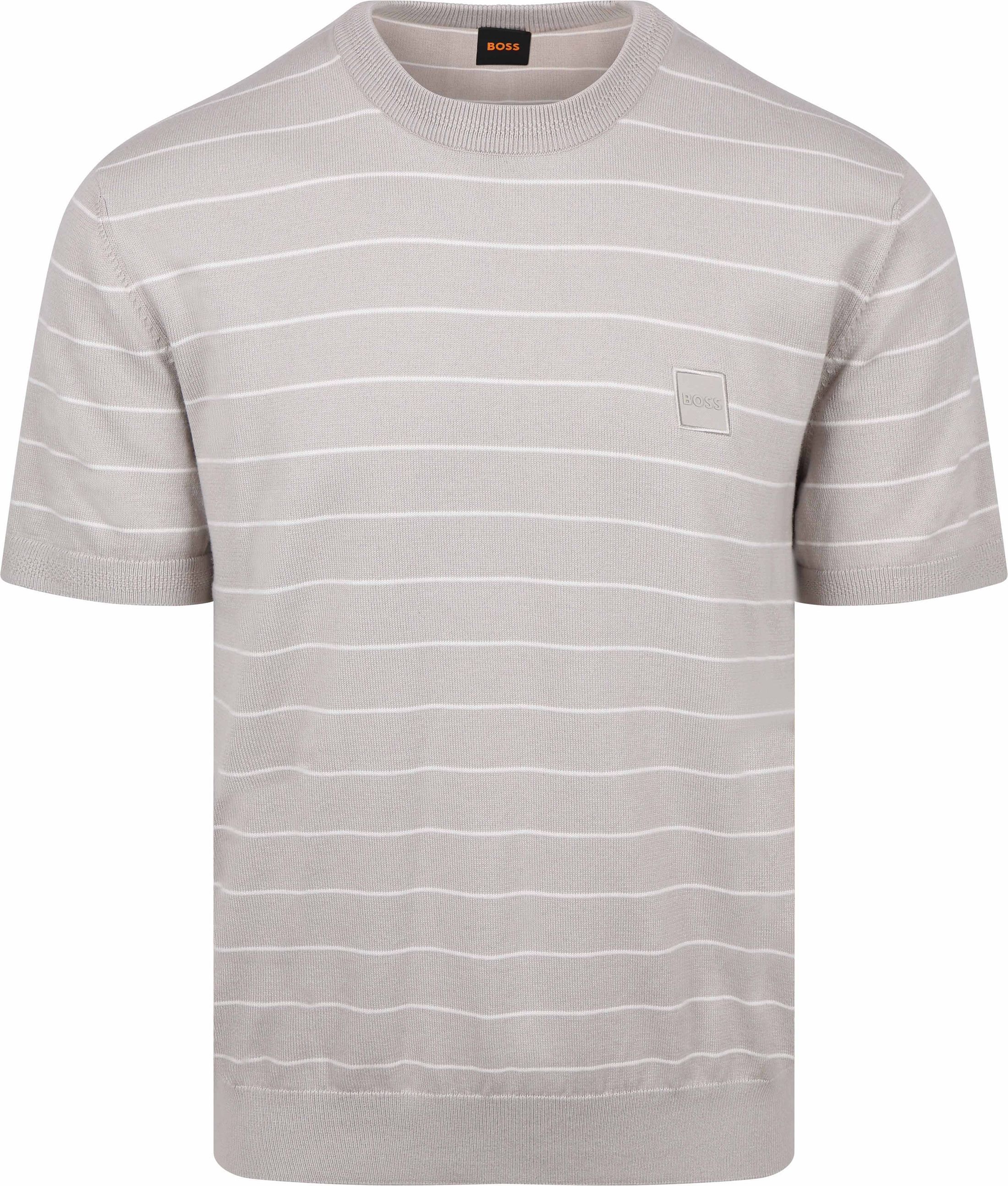 BOSS Camiseta Gris 50561004-071 