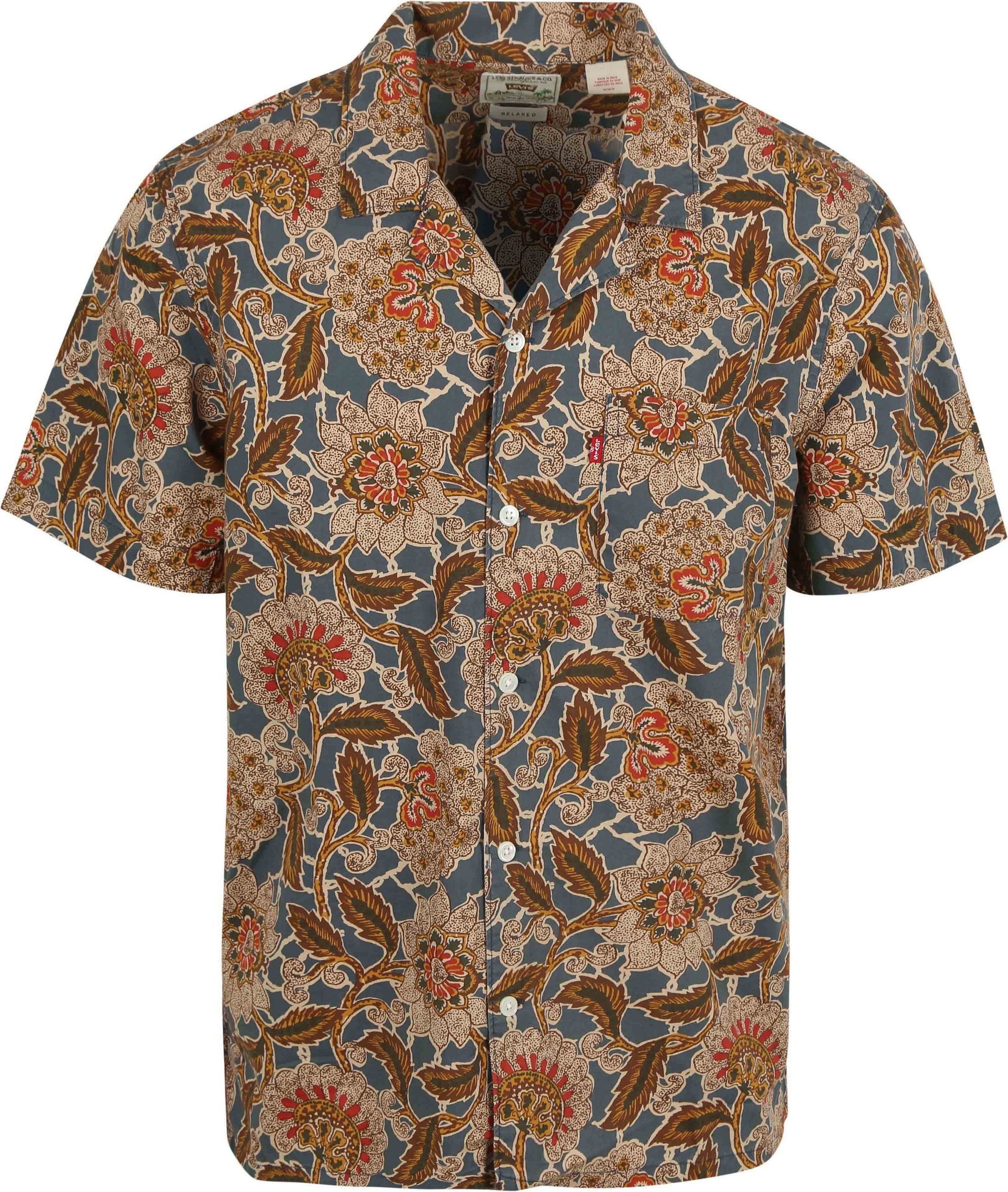 Levi's Short Sleeve Shirt Floral Multicolor order online | 72625-0117 | Suitable Slovakia