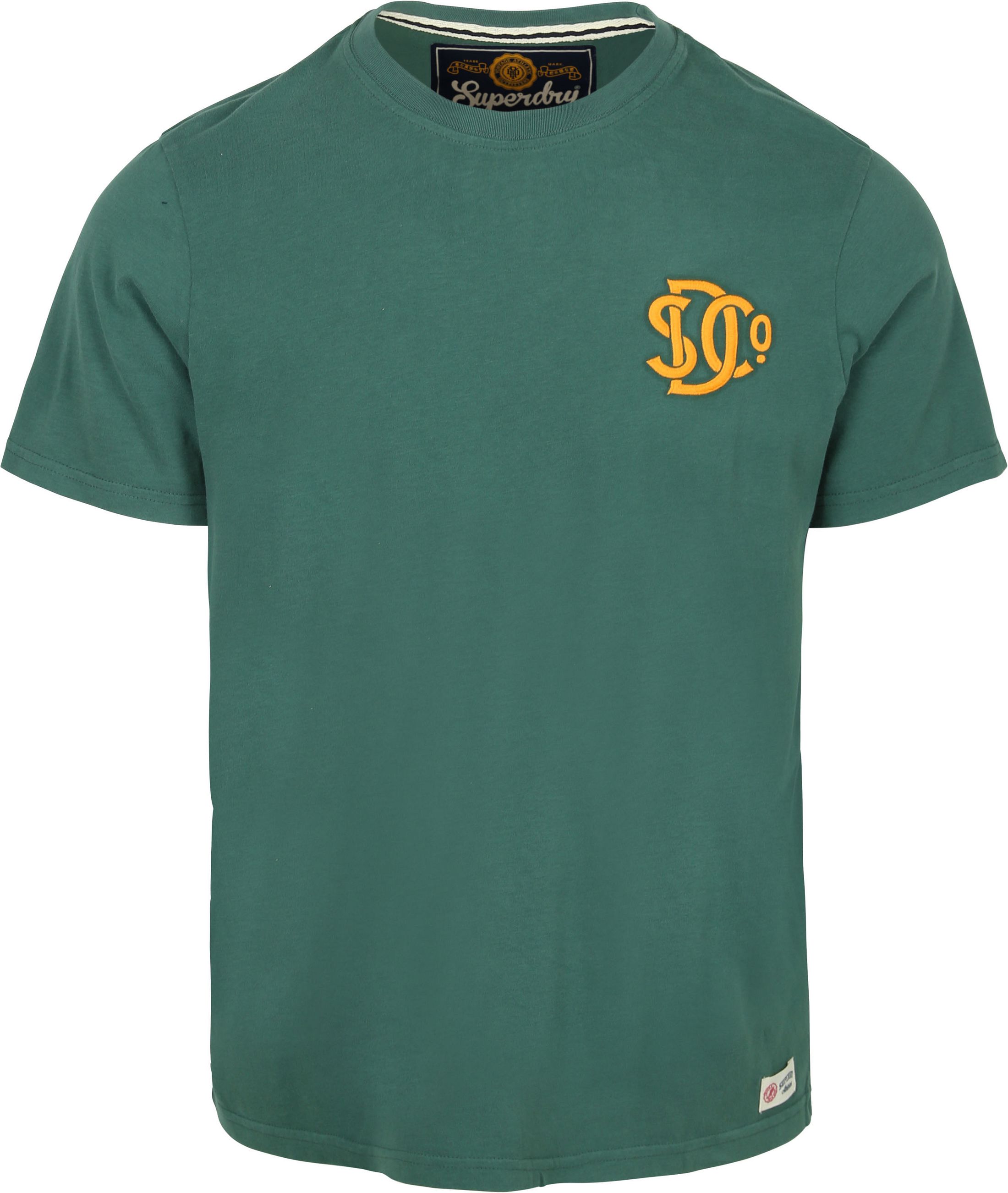 Superdry Neon Relaxed T-skjorte Grønn Mørkegrønn Størrelse L