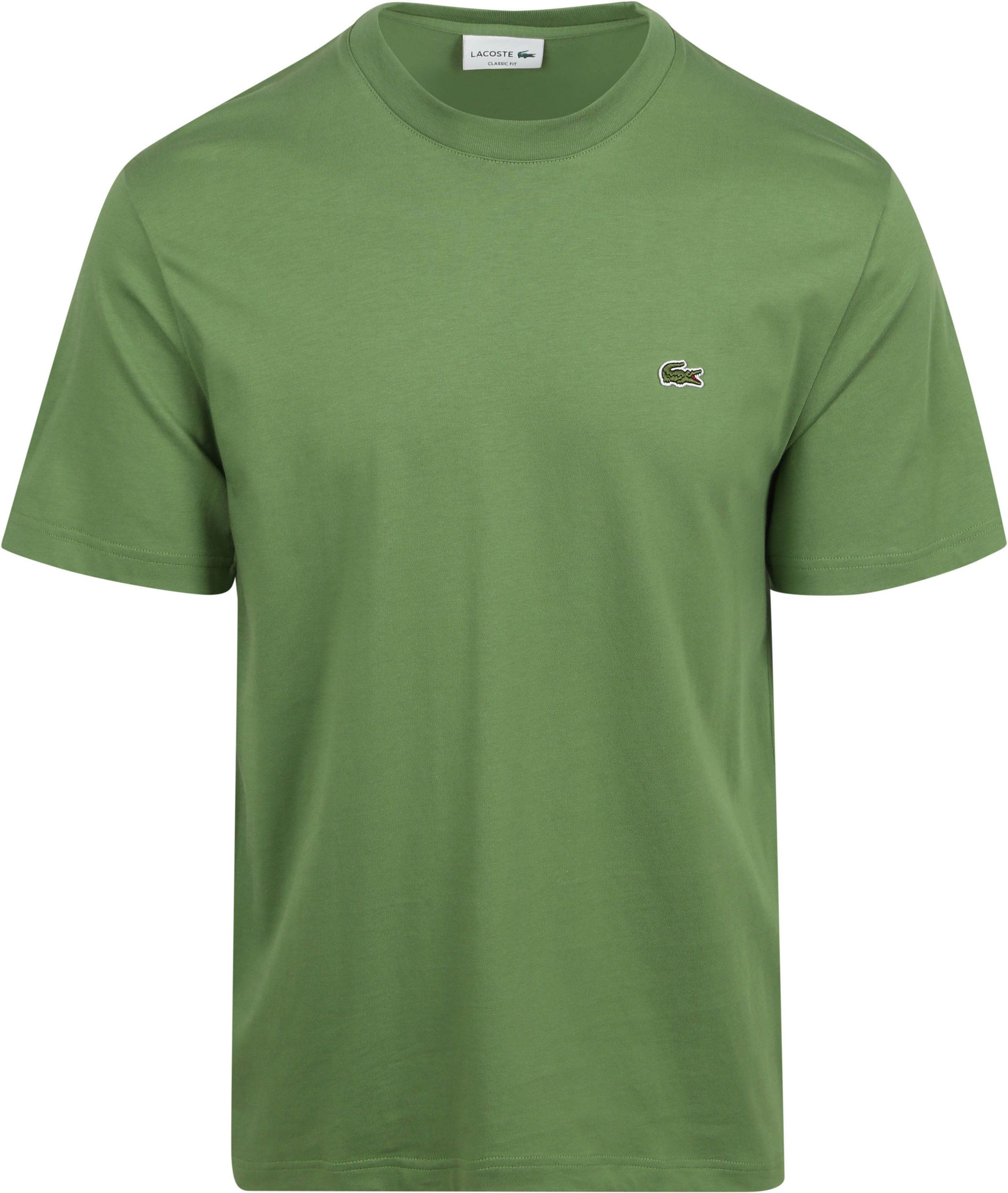 Lacoste T-shirt Zielony TH7318-02M 