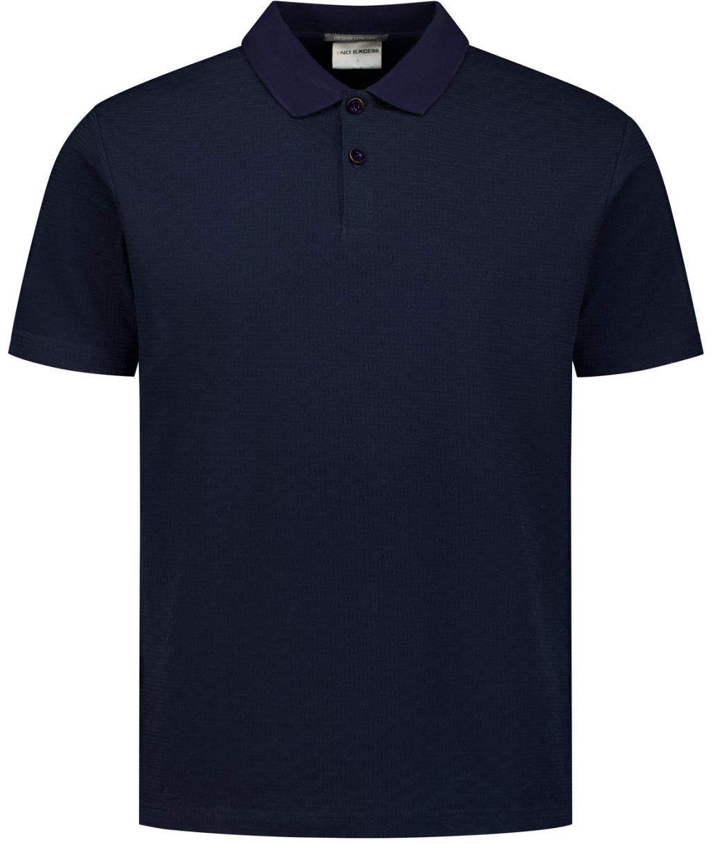 No Excess Polo Granatowy 32370411-078 