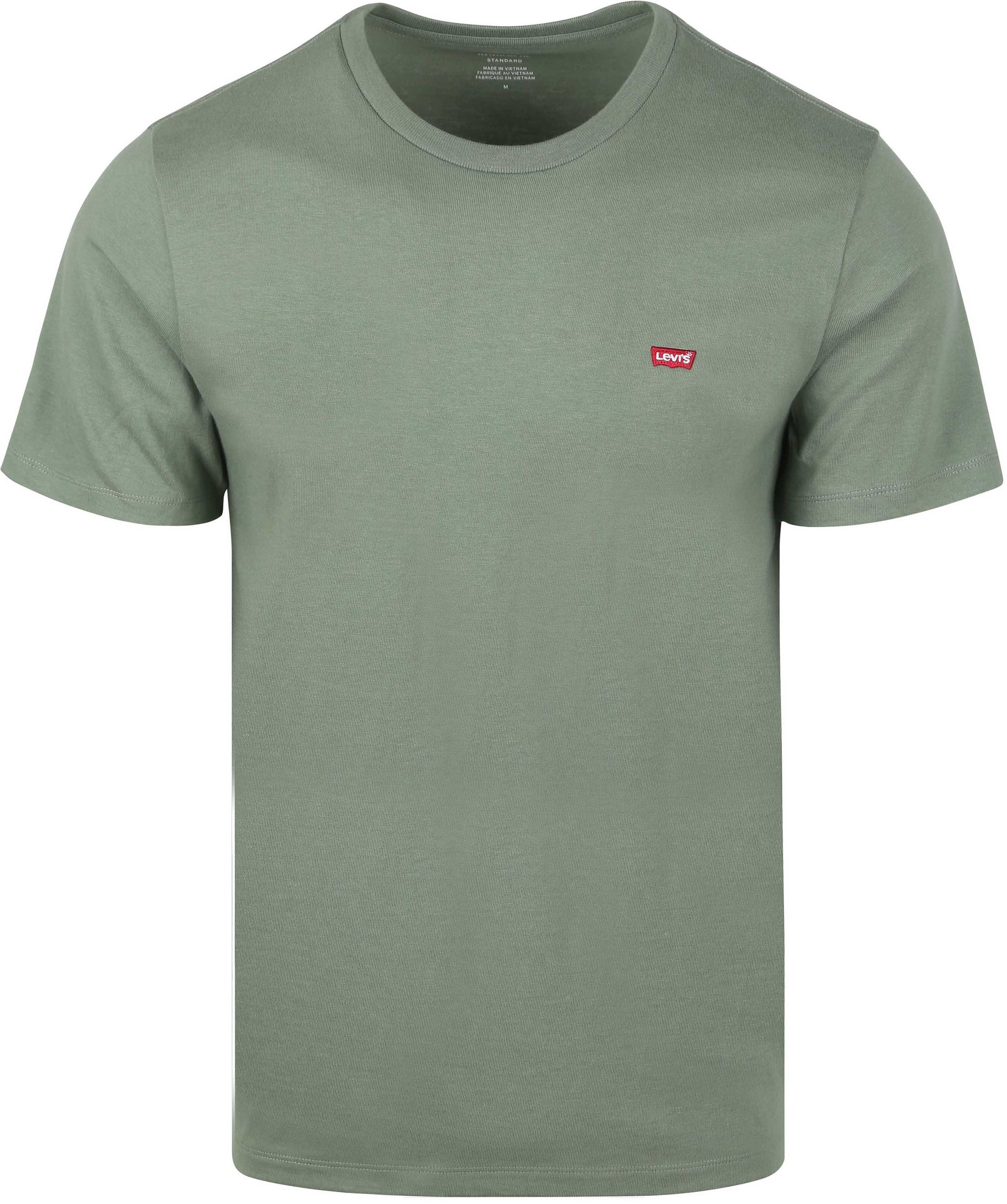 Levi's T-shirt Original Groen 56605-0286 kopen | Suitable