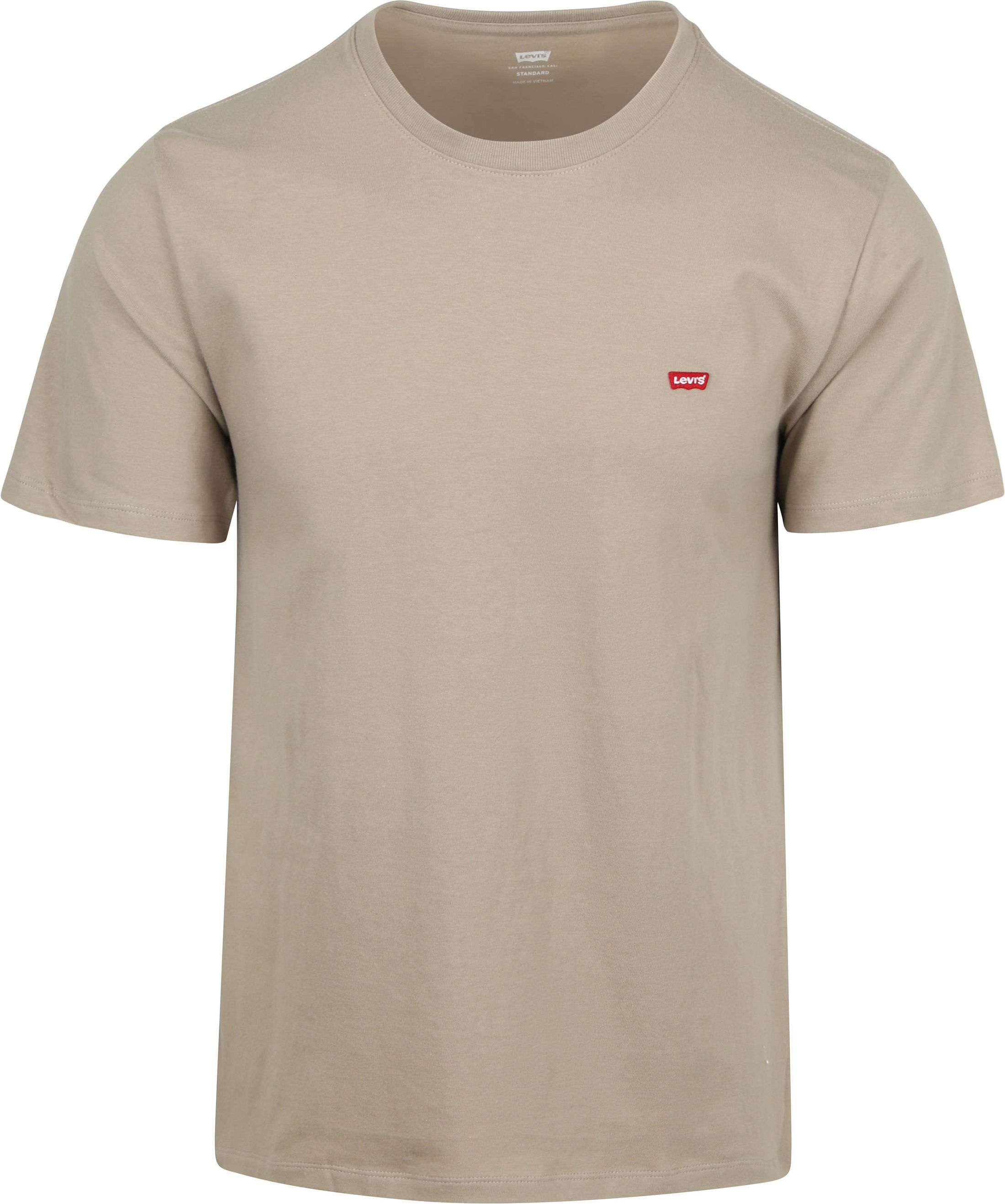 Levi's T-shirt Original Vintage Kaki 56605-0301 kopen | Suitable