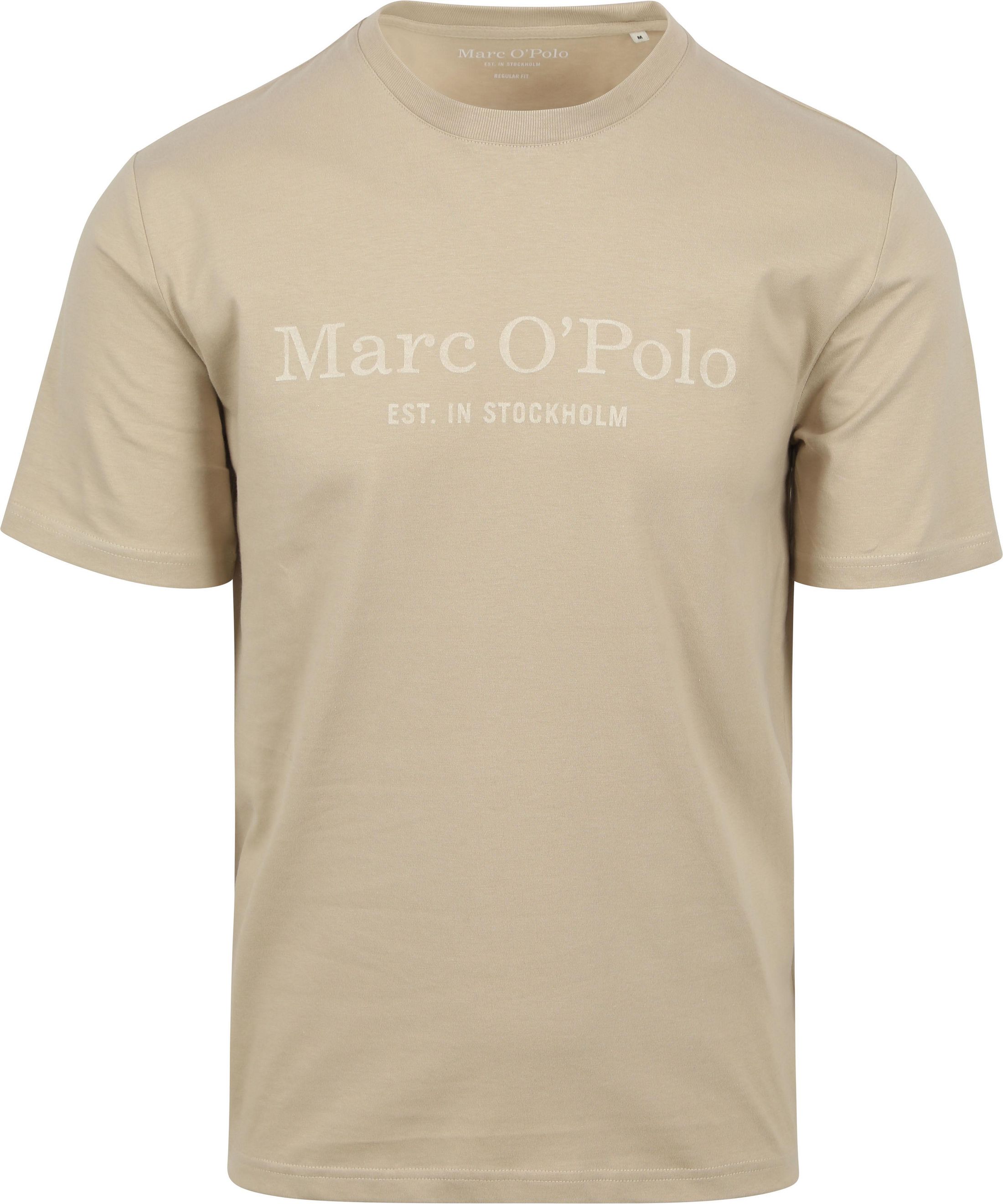 Marc O'Polo T-skjorte Logo Beige 423201251052-111
