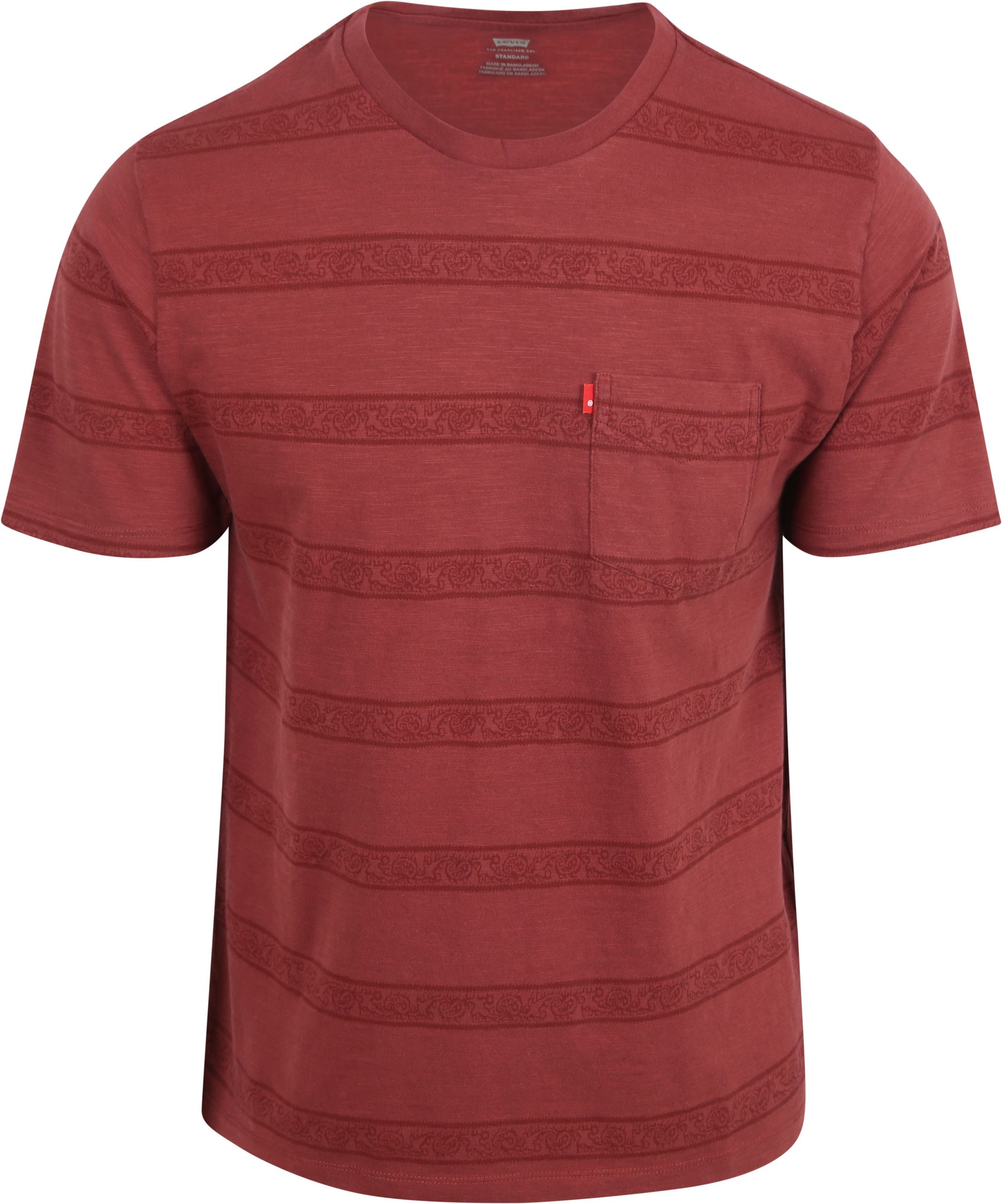 Levi's T-Shirt Classic Streifen Rot kaufen | 19342-0501 | Suitable