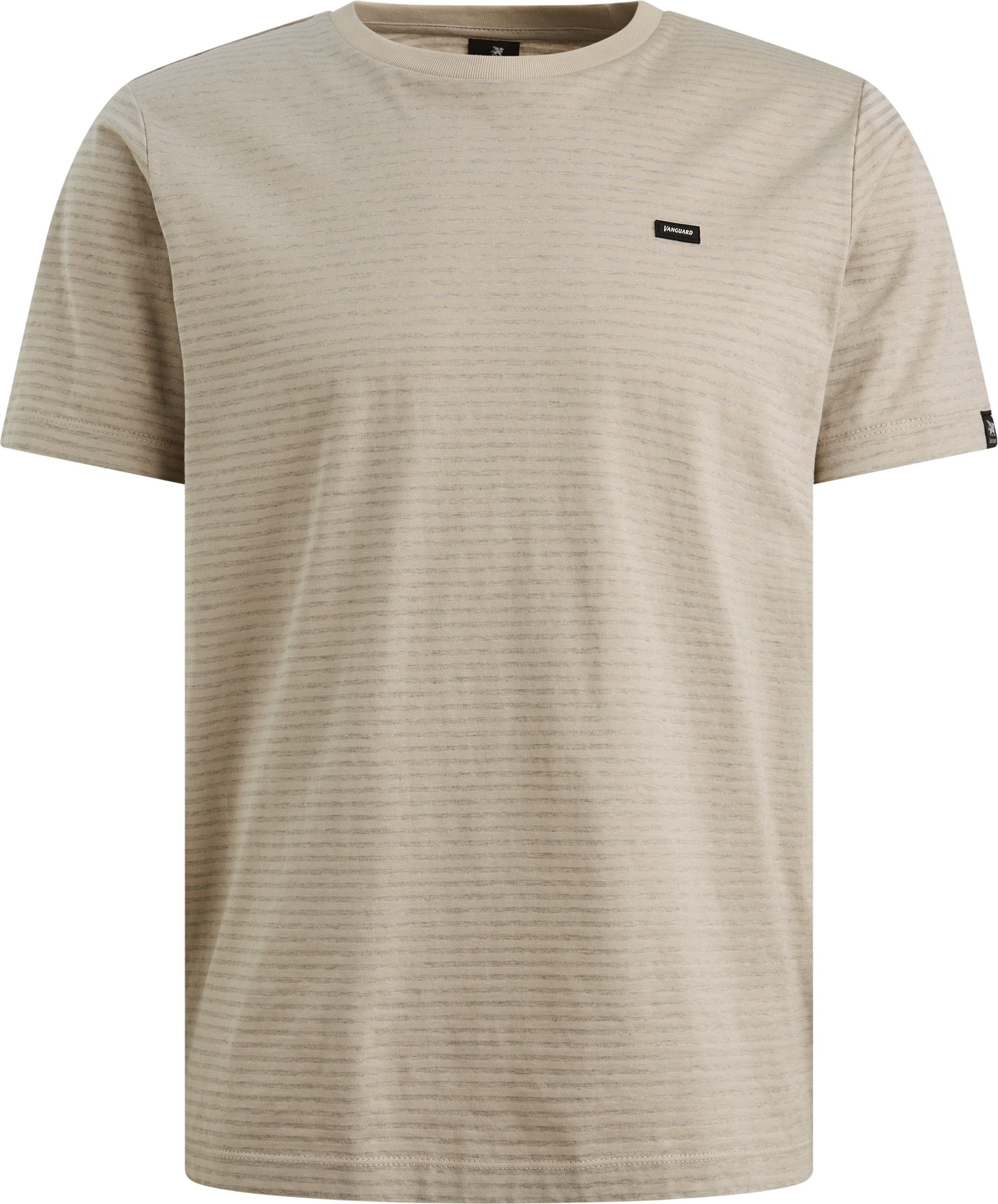 Vanguard T-Shirt Stripes Beige kaufen | Suitable