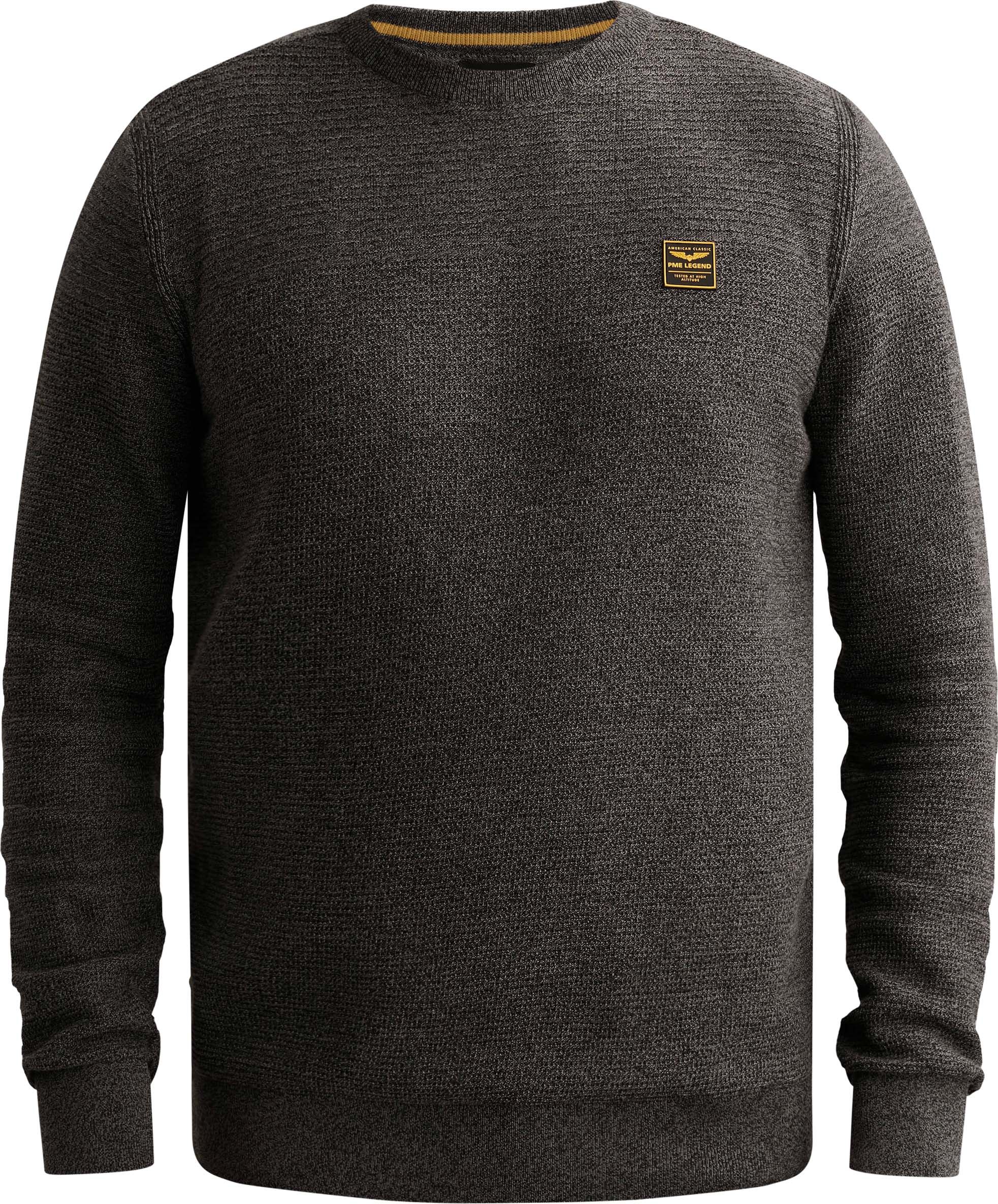 PME Legend Mouline Jumper Jet Black PKW2610300-9067 order online | Suitable