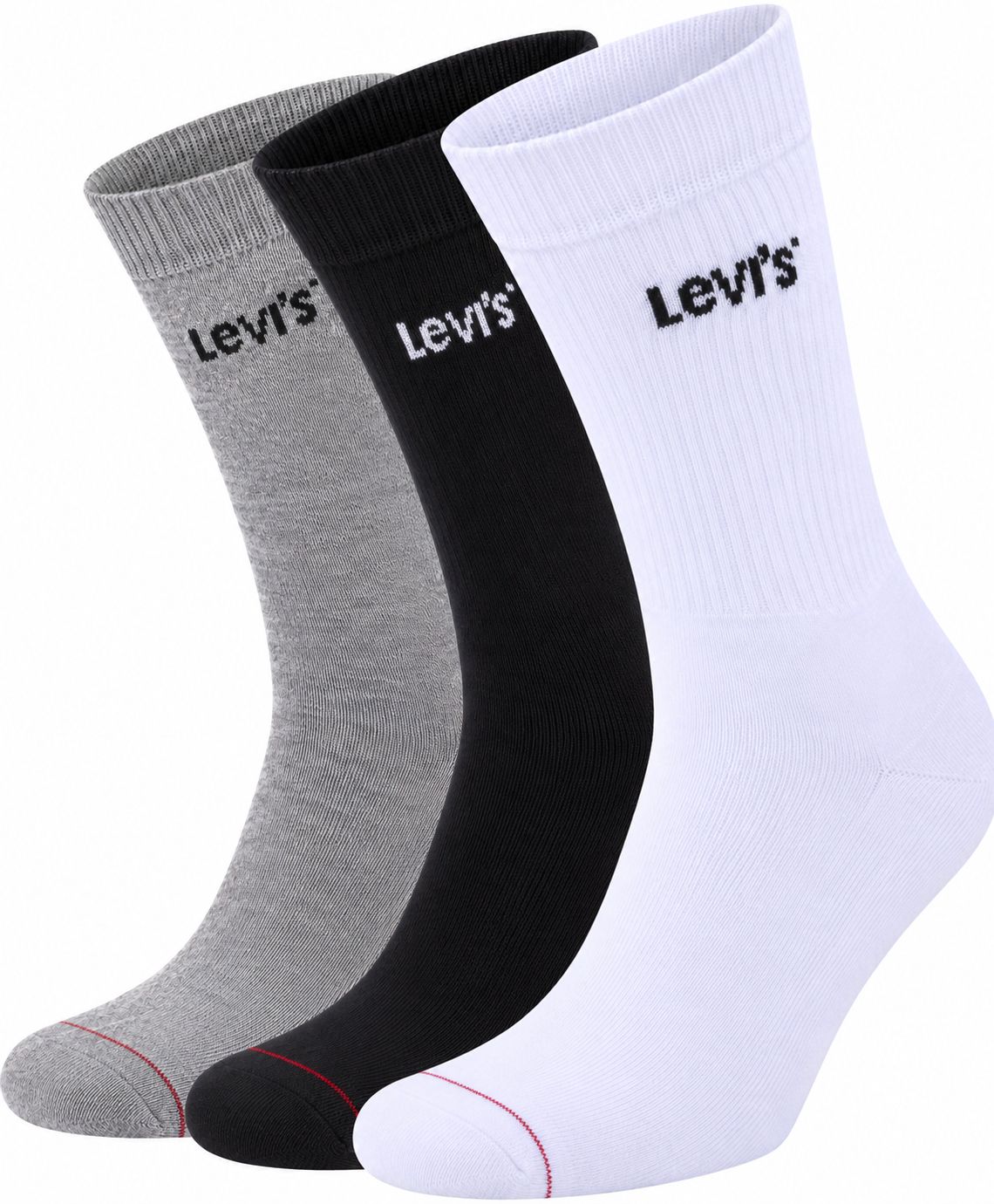 Levi's 3-pack Sportswear Socks Multicolour 701239475-003 order online | Suitable
