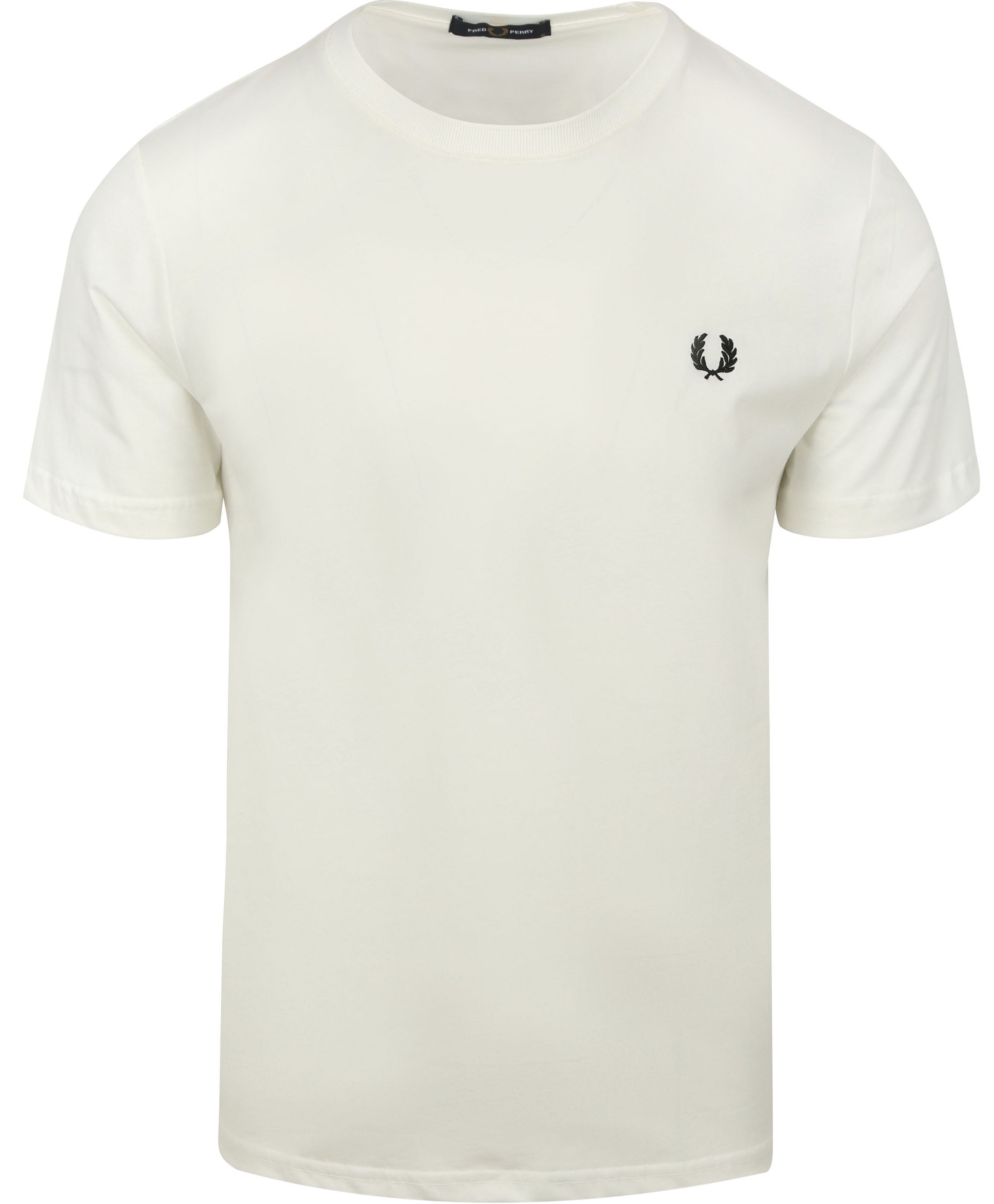 Fred Perry T-shirt Vit 129 M1600-129