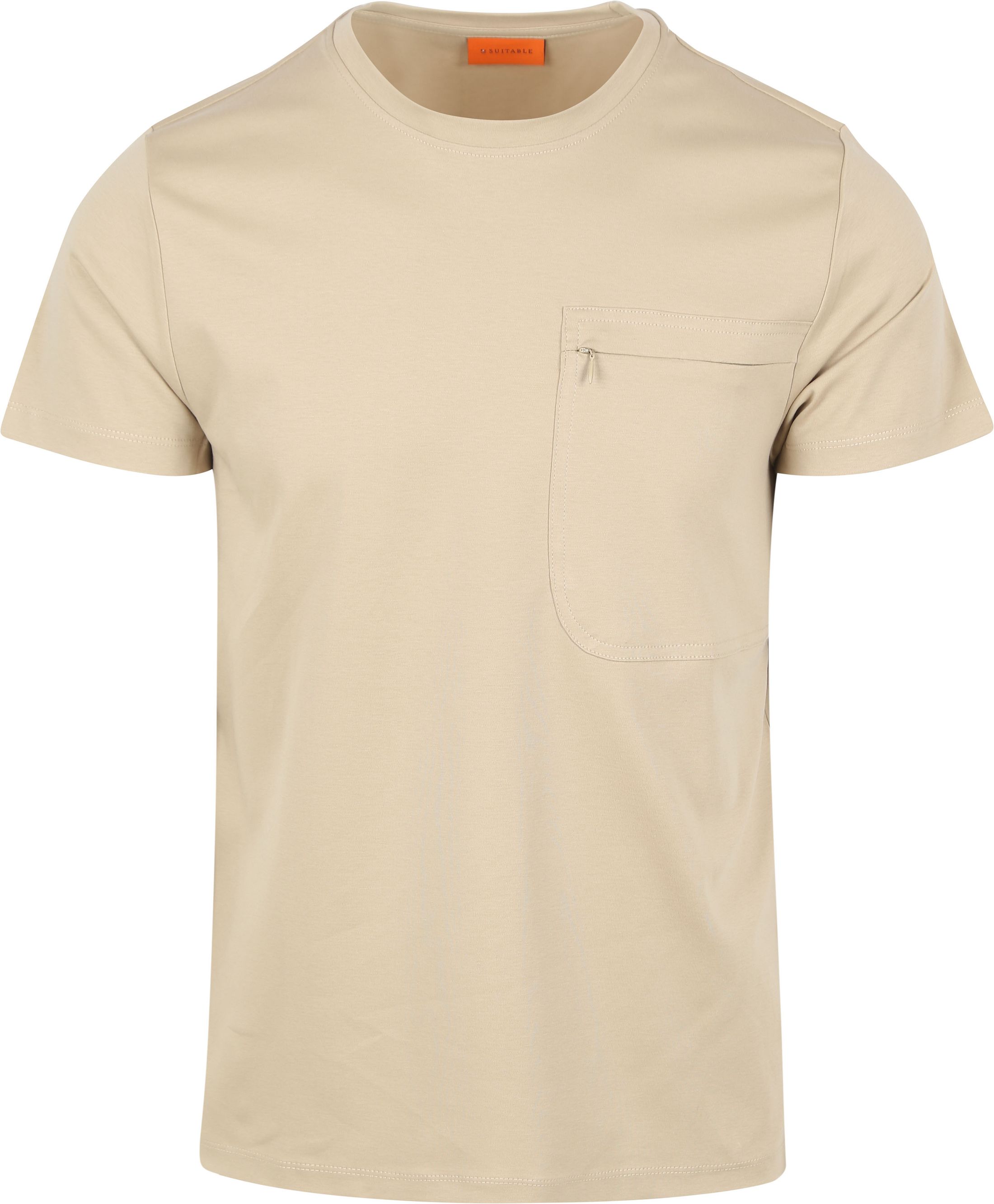 Suitable T-shirt Beige SPE25108SO38ST-190 