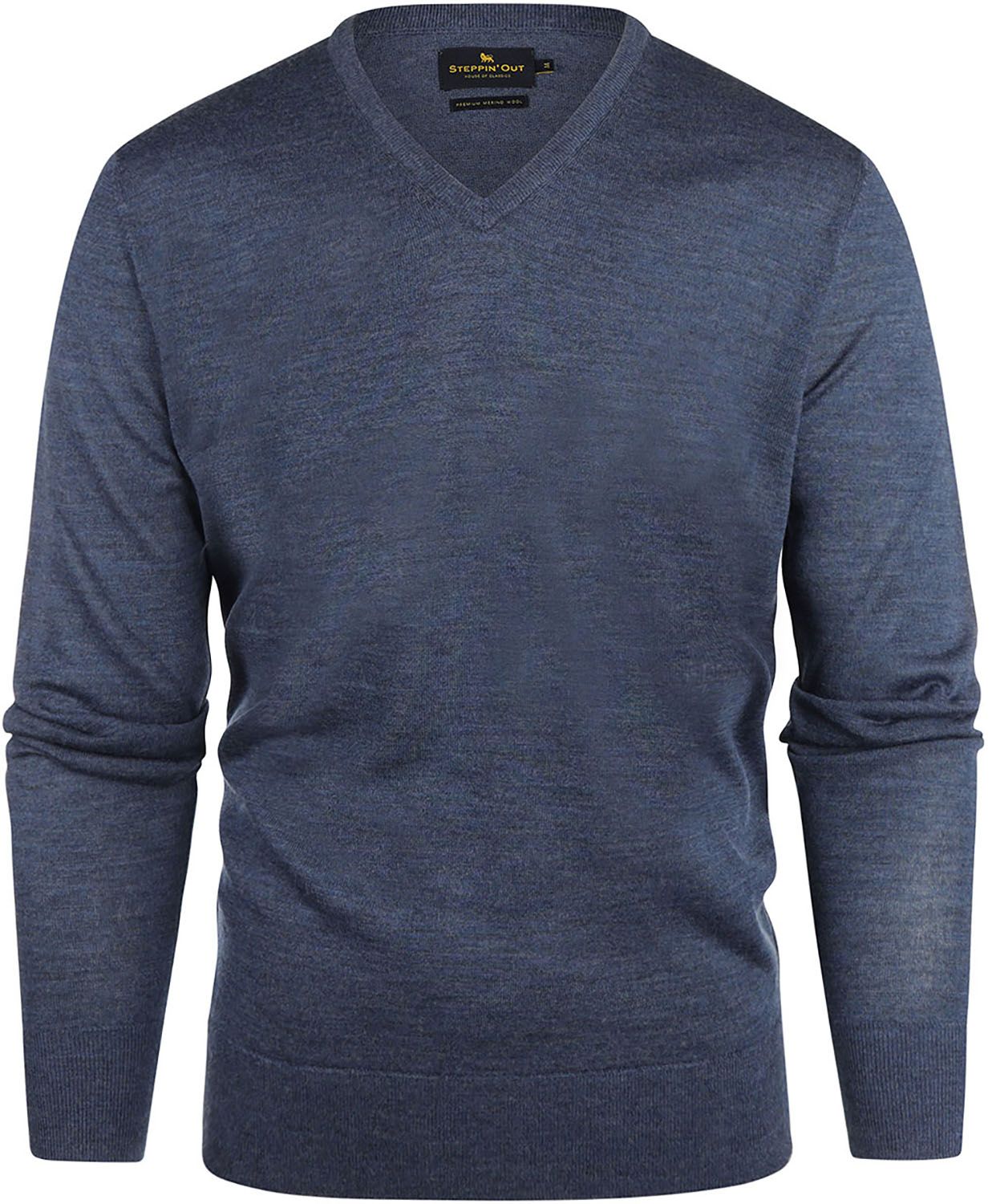Steppin' Out Sweter Niebieski SM1201.0002-2300 